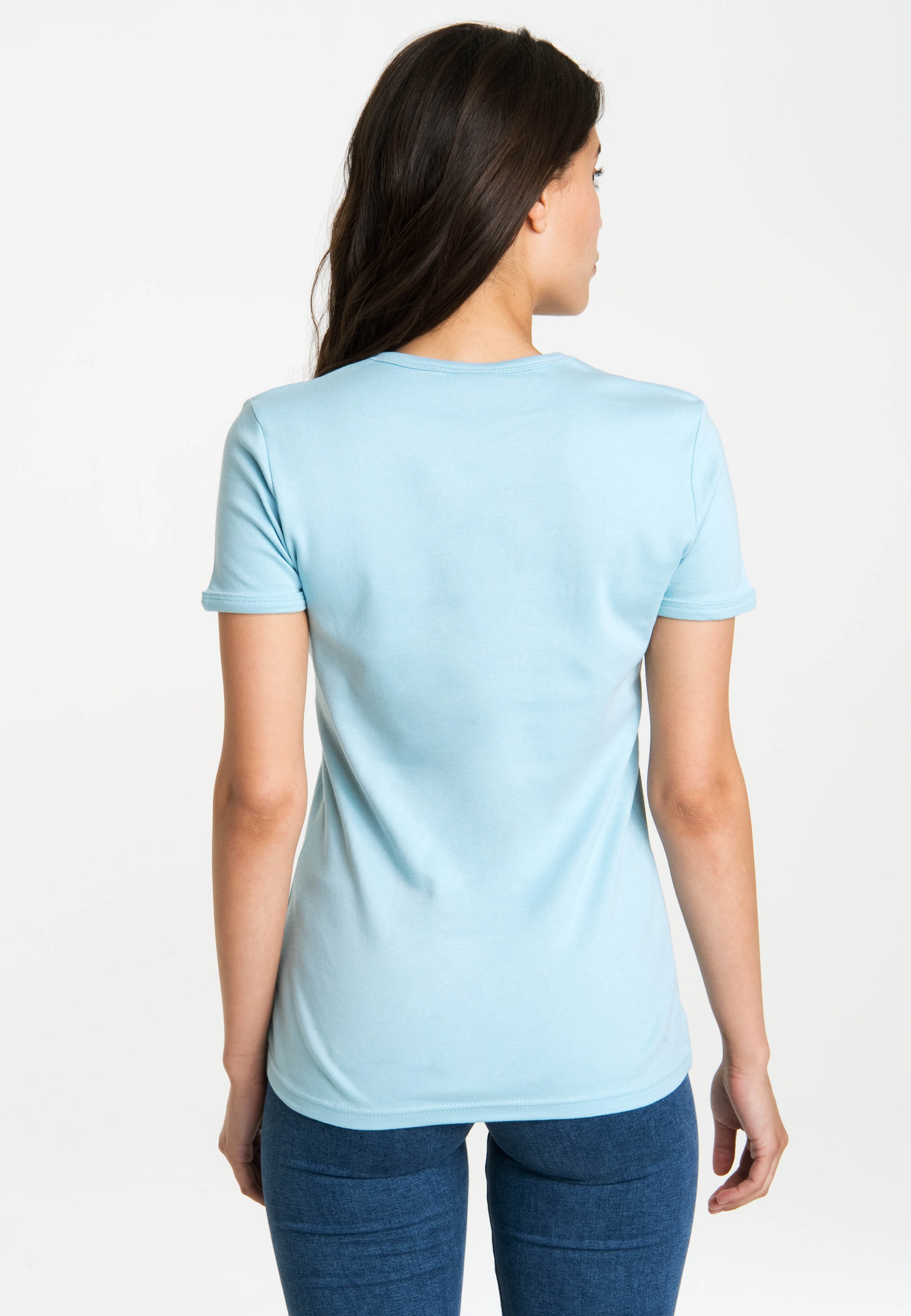 LOGOSHIRT T-Shirt »Wonder Woman – Stars«, mit lizenziertem Originaldesign