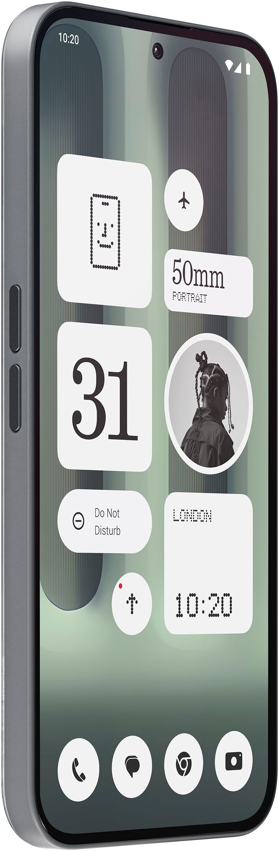 NOTHING Smartphone »Phone (2a) Plus«, grau