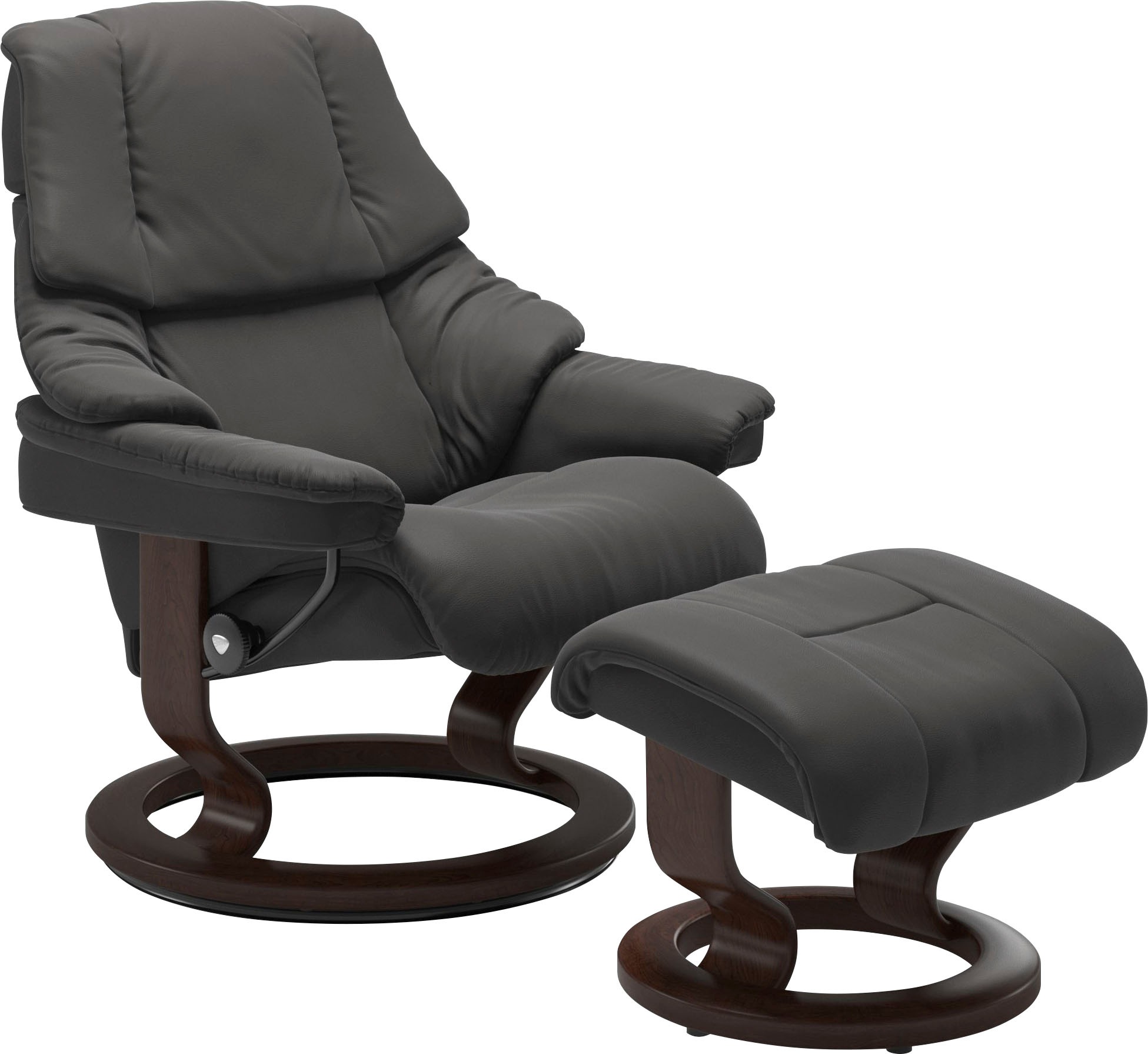 Stressless® Relaxsessel »Reno«, mit Classic Base, Größe S, M & L, Gestell Braun