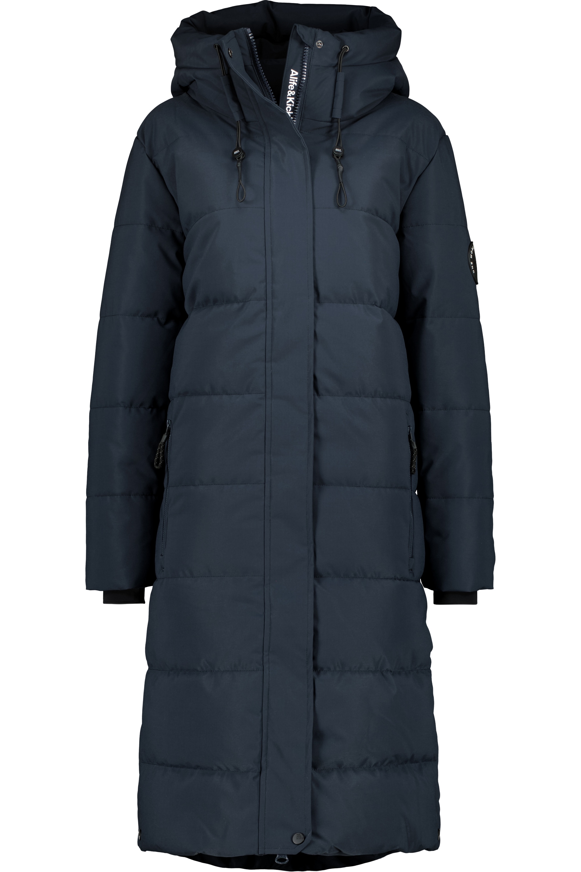 Winterjacke »Damen KatiaAK A«, Langer Wintermantel mit großer Kapuze und regulierbarer...