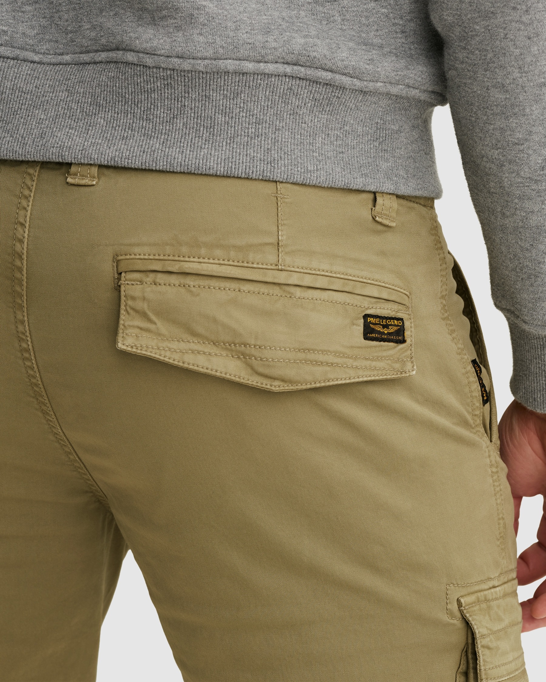 PME Legend Nordrop Stretch Twill Cargohose Grün 32 2