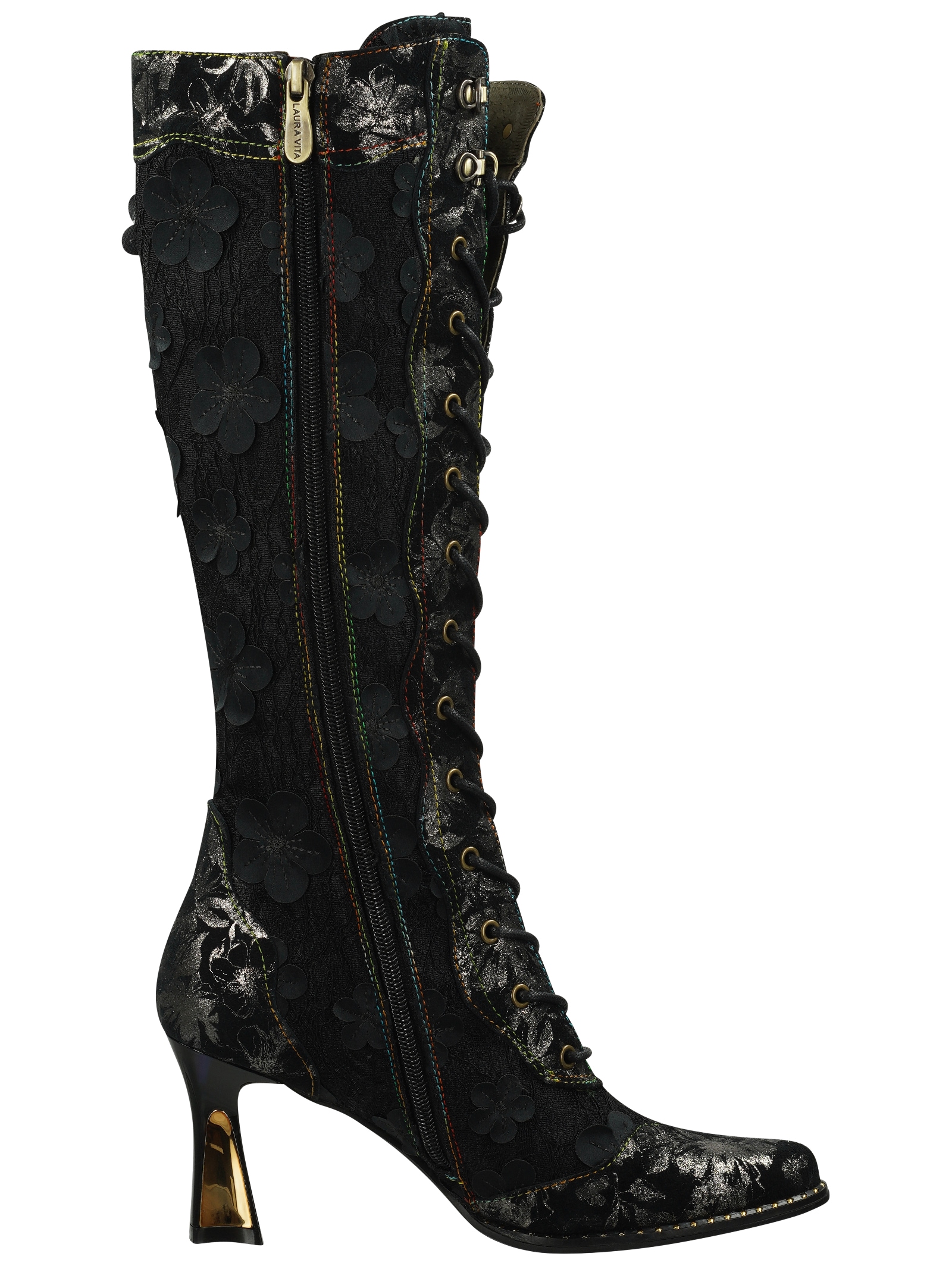 LAURA VITA Schnürstiefel »LAURA VITA Stiefel Leder/Textil«