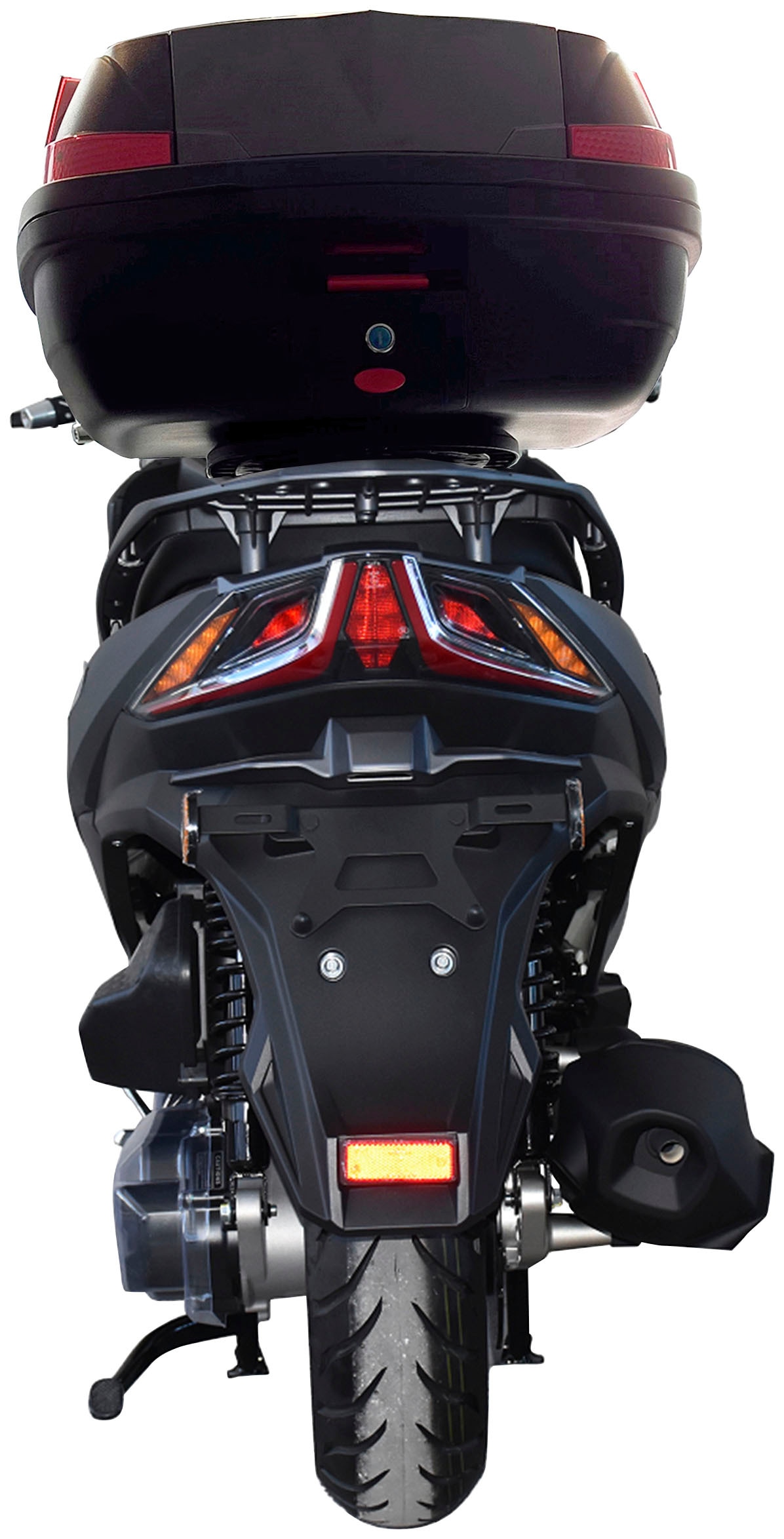 Alpha Motors Motorroller »Sport Cruiser 300«, 276 cm³, 125 km/h, Euro 5, 23,79 PS, grau, inkl. Topcase
