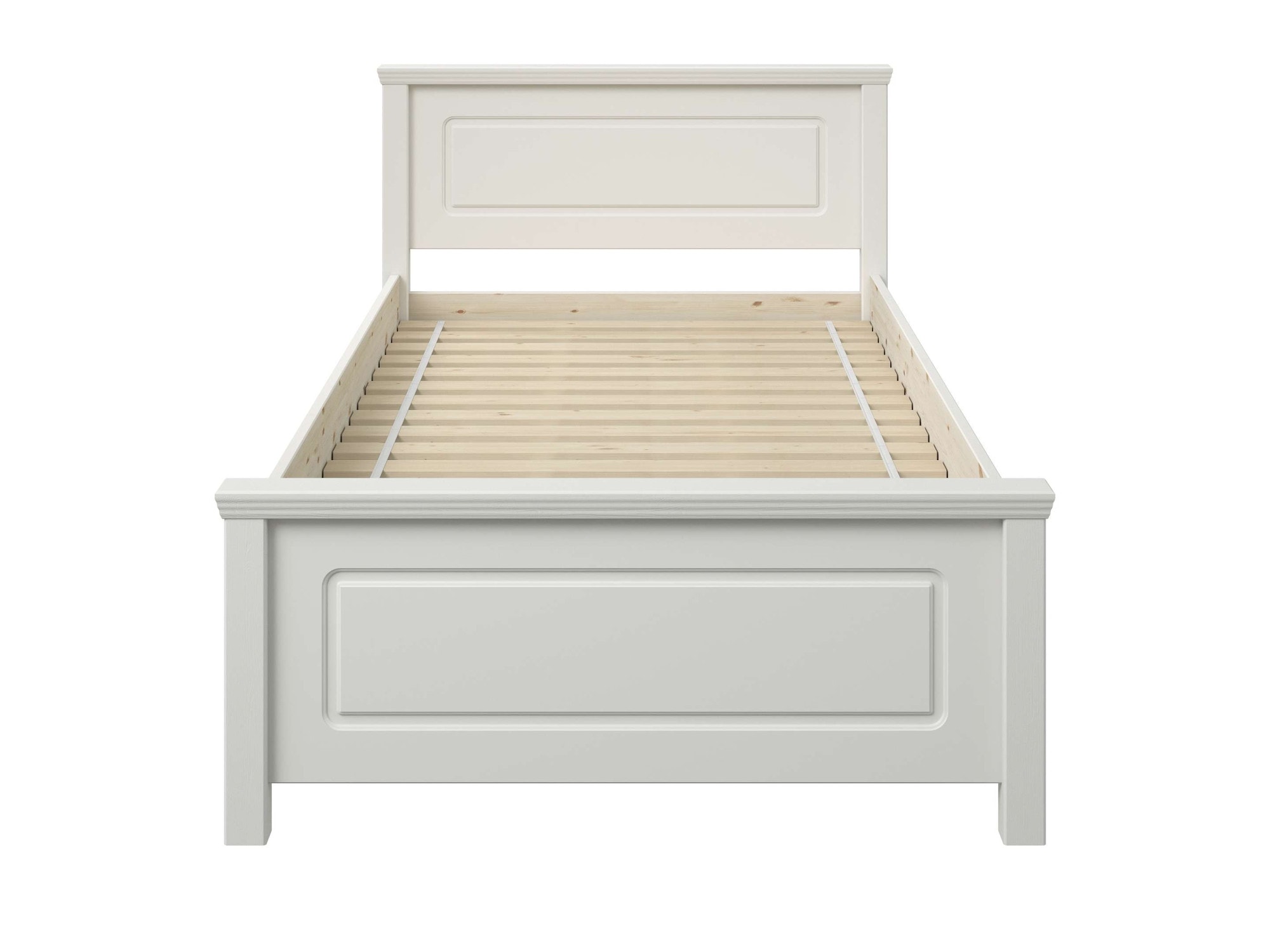 OTTO home Bett »Svea, Komforteinstiegshöhe und Breite, auch für Senioren geeignet« H/B/L ca.  86/100/200 cm,  Belastbarkeit 170KG! Schublade optional, Massivholz, mit Lattenrost