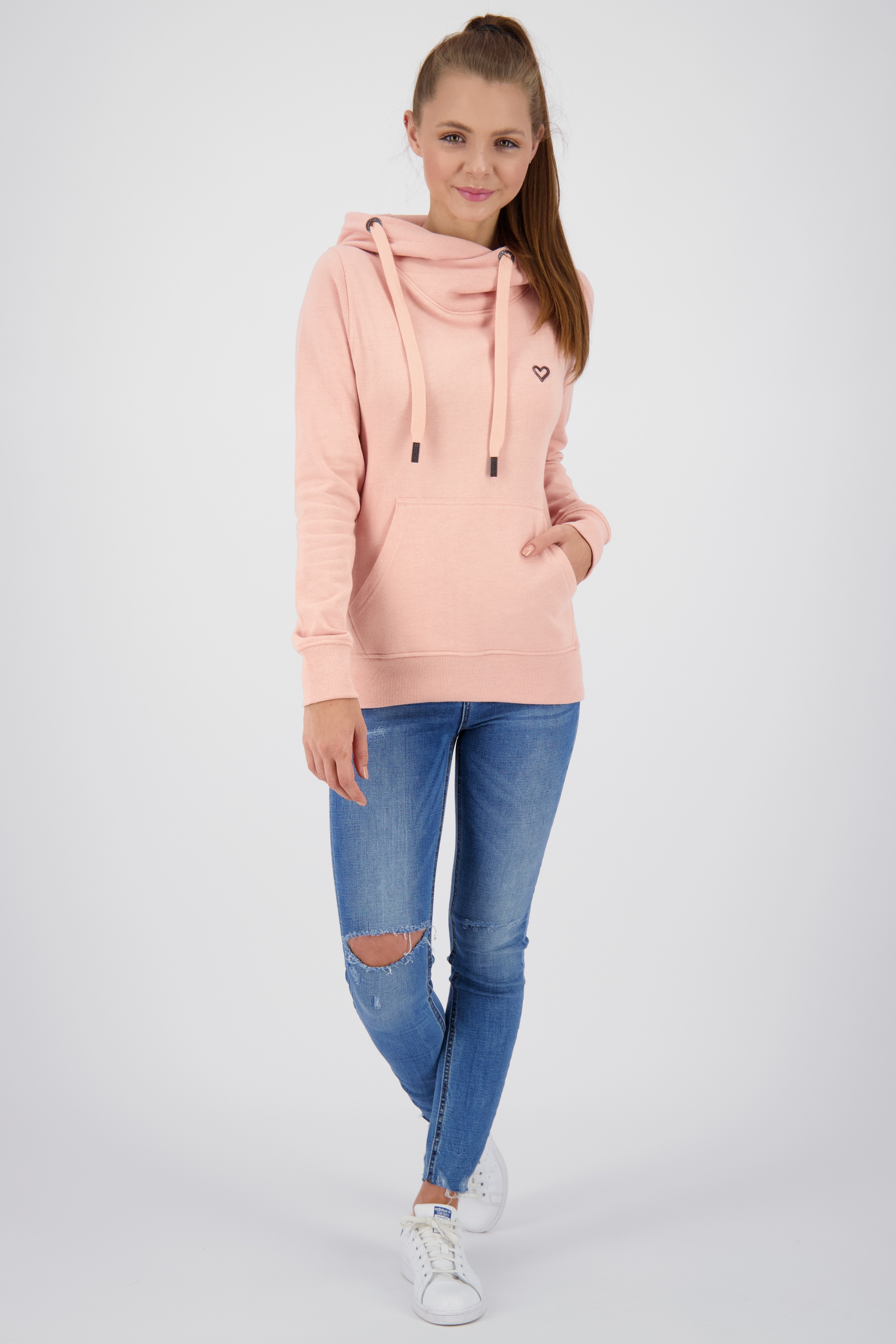 Alife & Kickin Kapuzensweatshirt »Damen SarahAK A«, Hoodie Kapuzenpullover, Sweatshirt mit Kapuze und Kängurutasche