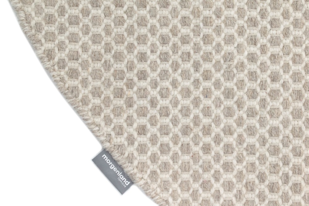 morgenland Wollteppich »Bohemian - Kelim Teppich - Trendy«, rund, 0,4 mm Höhe, Flachgewebe