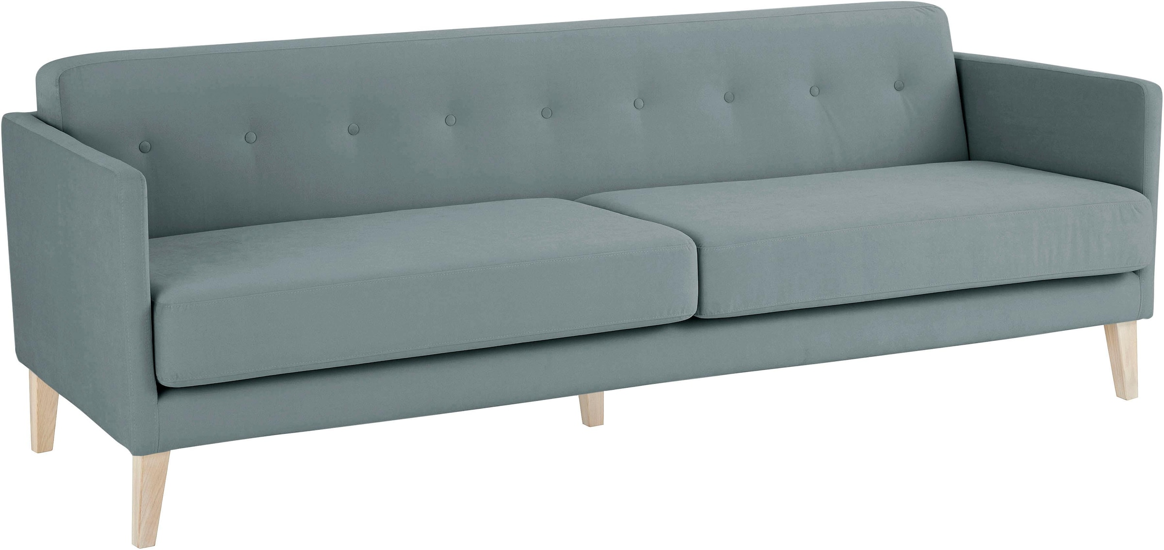 andas 3-Sitzer »Raadal«, in skandinavischem Design, Knopfheftung, Design by Morten Georgsen