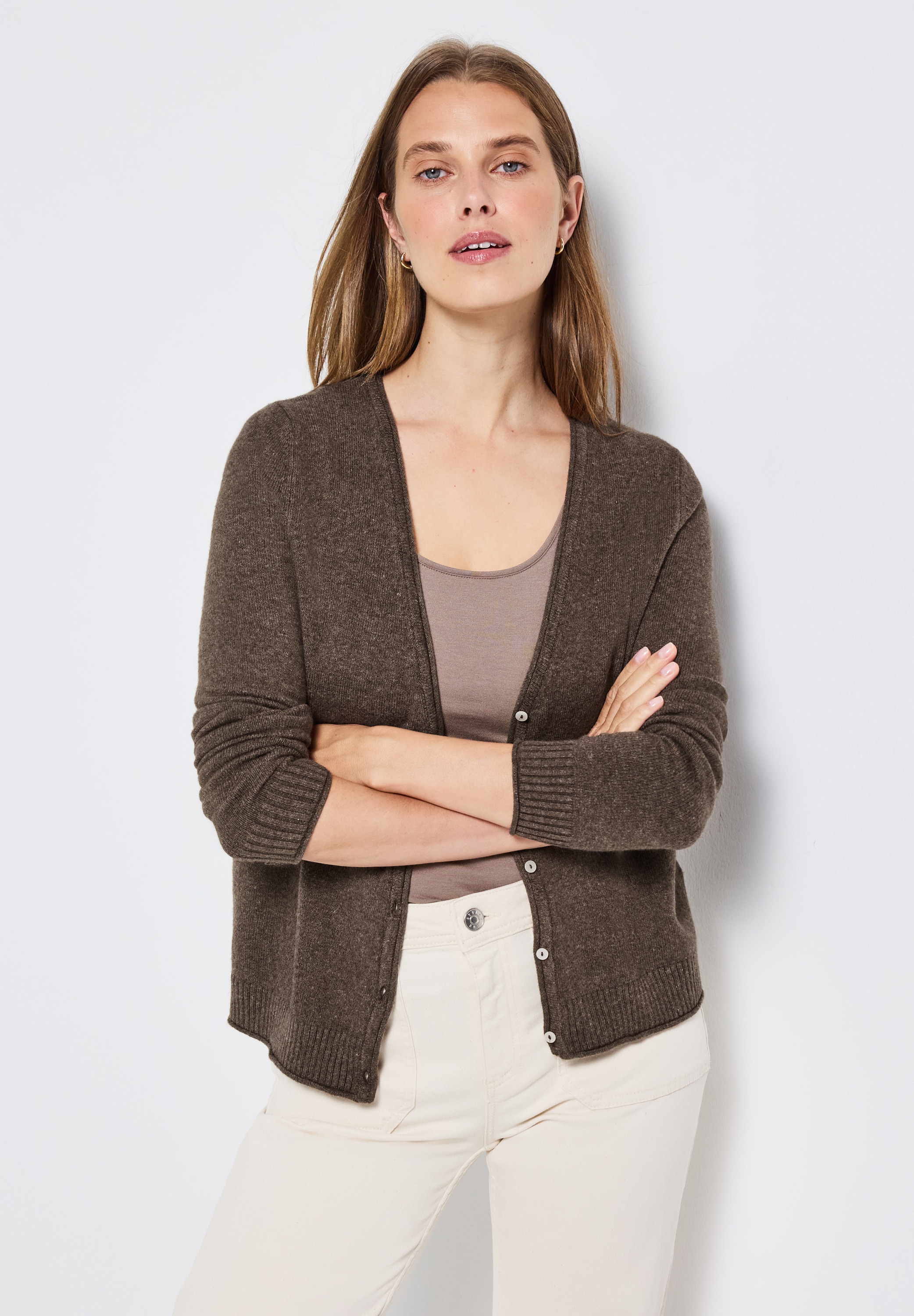 STREET ONE Cardigan, mit V-Ausschnitt günstig online kaufen