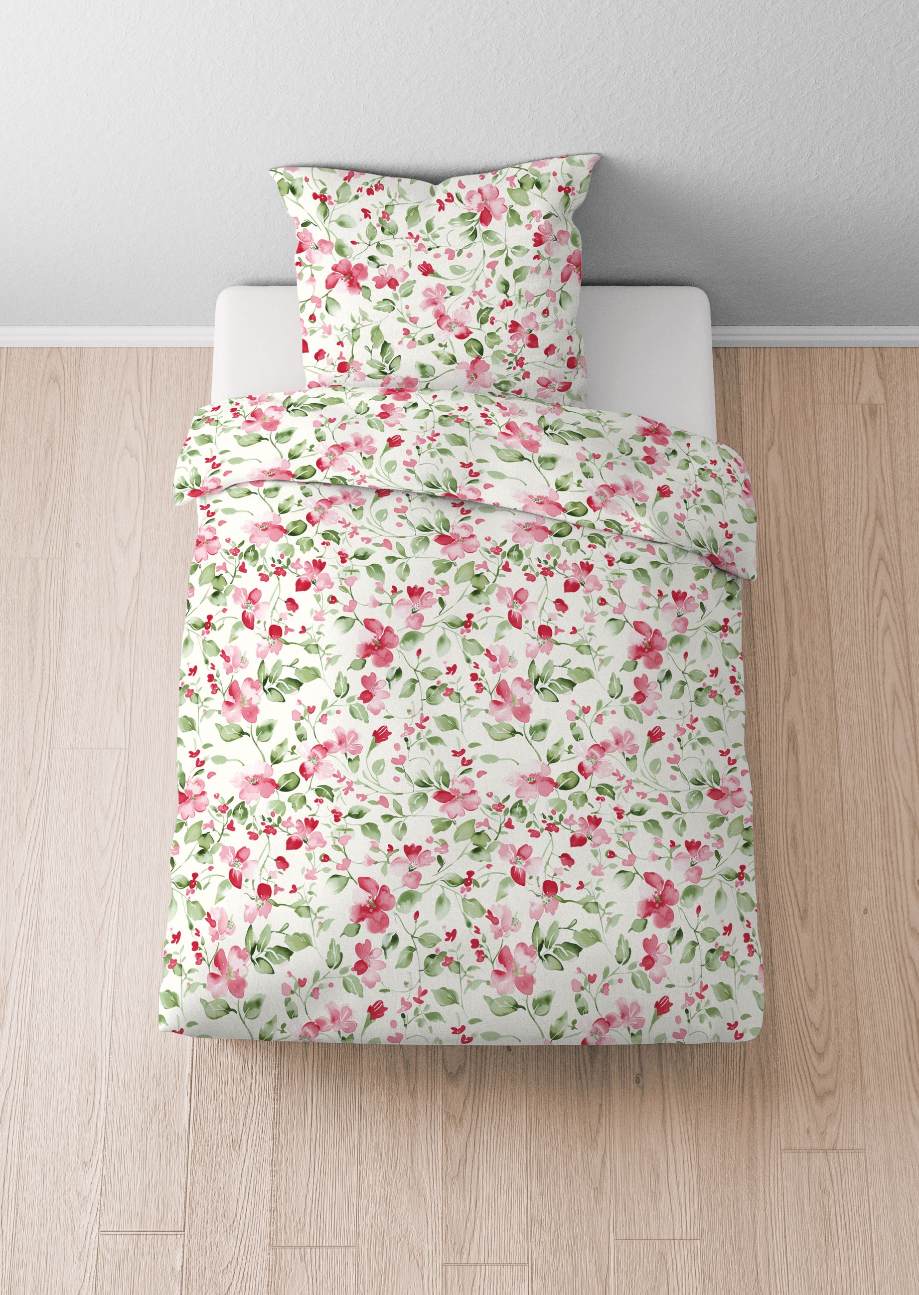 Castell - Markenbettwäsche Bettwäsche "0561119" 2 Stk. tlg. feiner Glanz+we günstig online kaufen