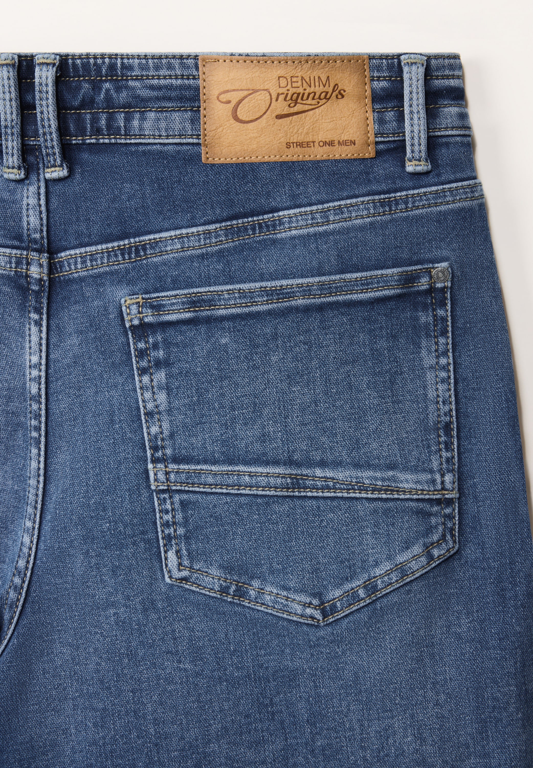 STREET ONE MEN Comfort-fit-Jeans, 5-Pocket-Style