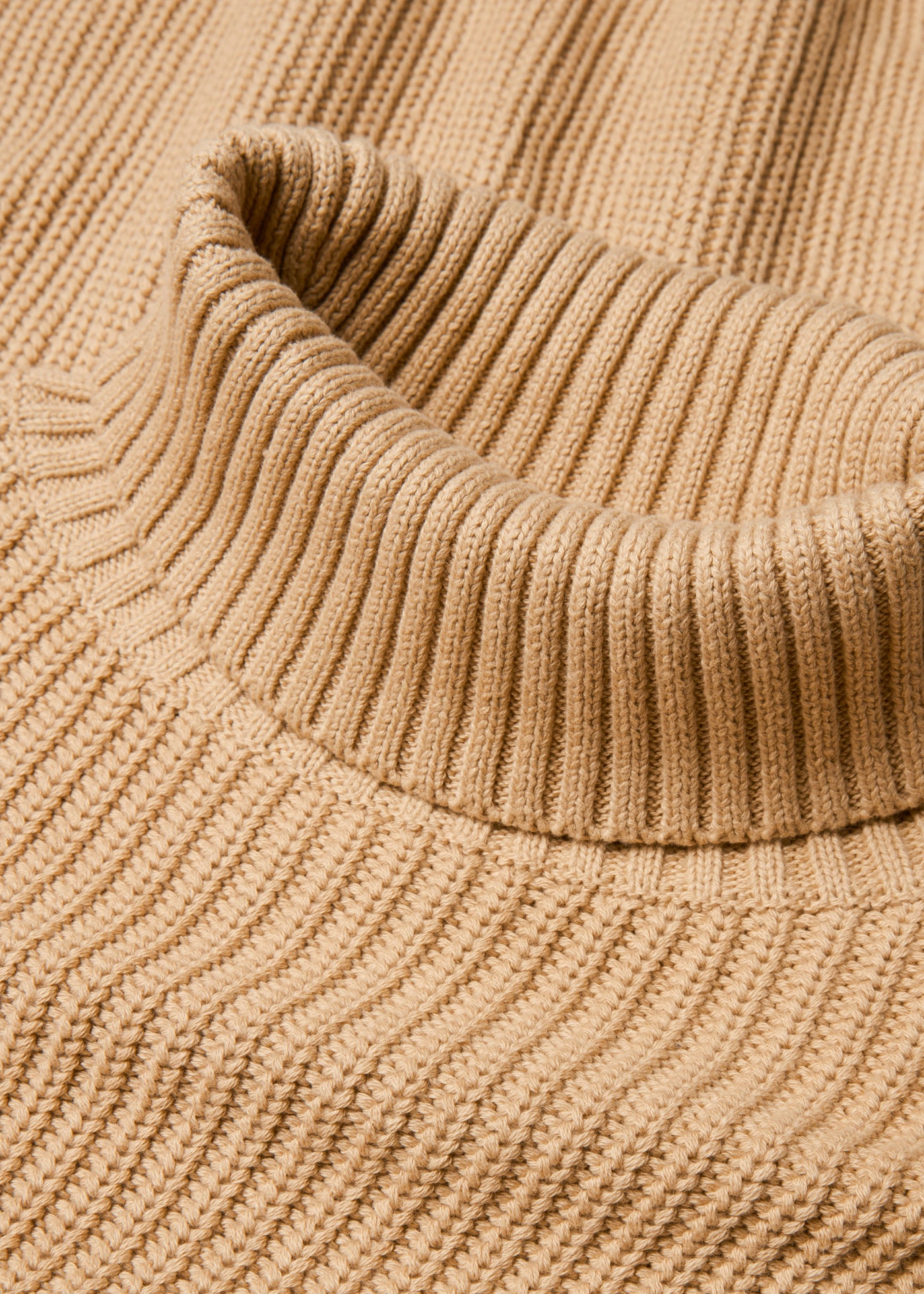 bonprix Rollkragenpullover »Rollkragenpullover aus reiner Baumwolle« Rollkragenpullover aus reiner Baumwolle