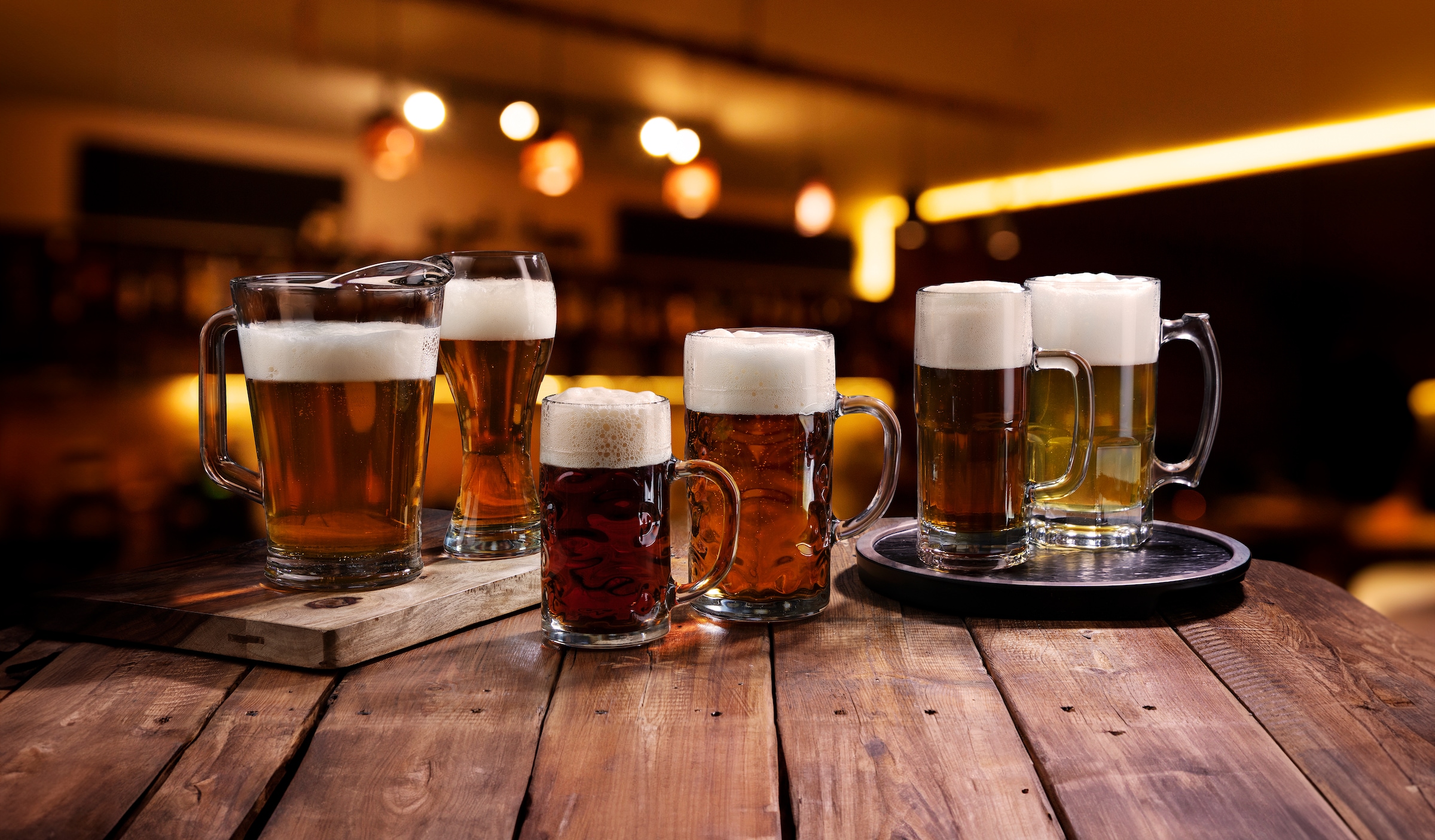 LIBBEY Wasserkanne »Pitcher« 1,77 l Set, 6 Stk. tlg. 1774 ml, Ø: 20 cm, H: 23,5 cm, 6er Set