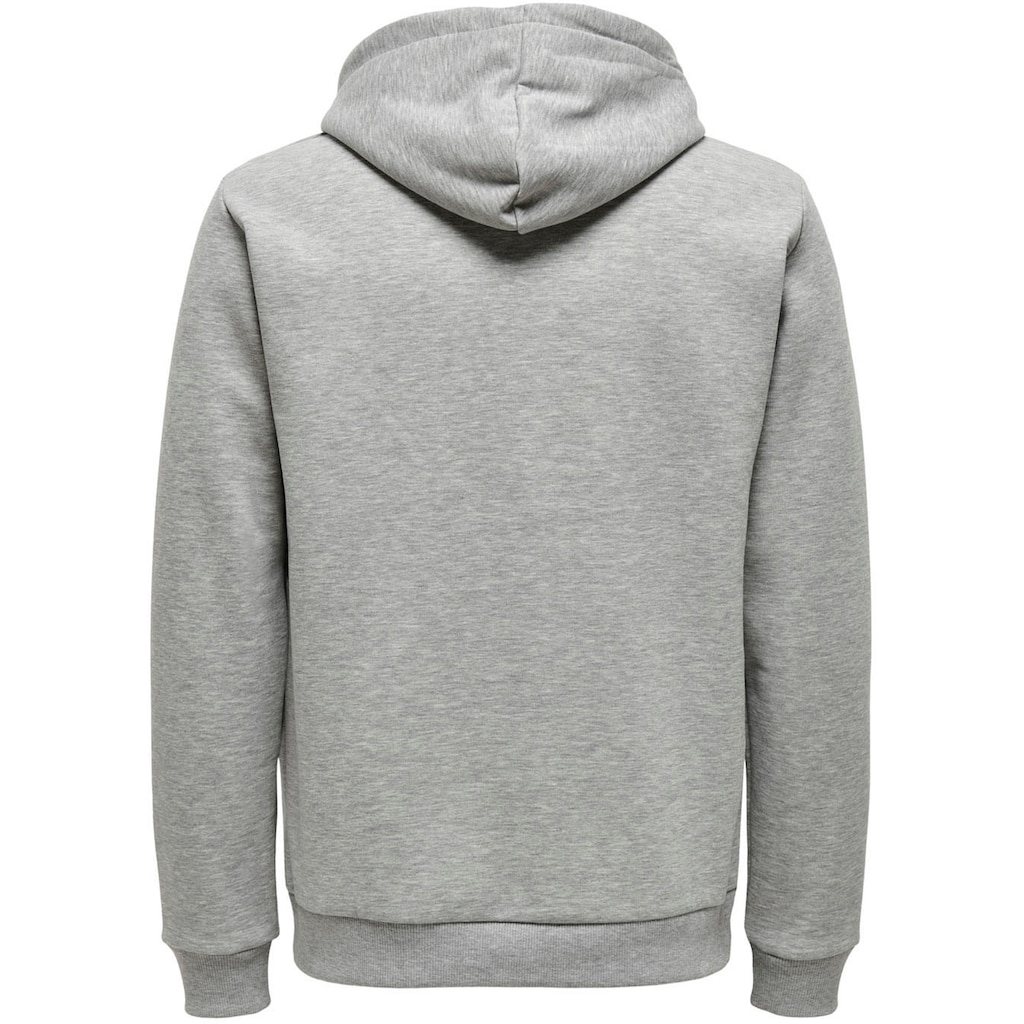 ONLY & SONS Kapuzensweatjacke »CERES LIFE ZIP THR. HOODIE SWEAT«