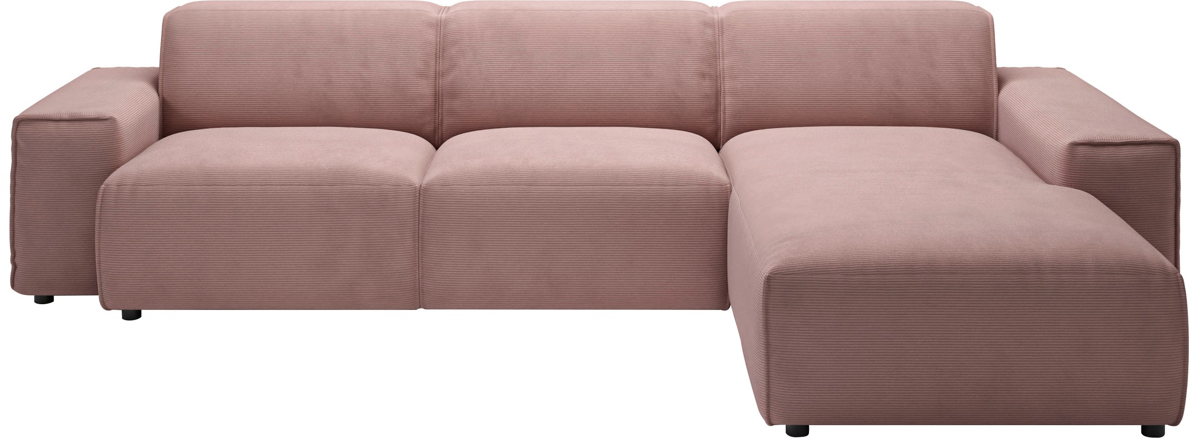 andas Ecksofa »Glimminge auch in Breitcord, Feincord, Bouclé + Easy care-Bezug«, L-Form, Breite 294, Zierkissen