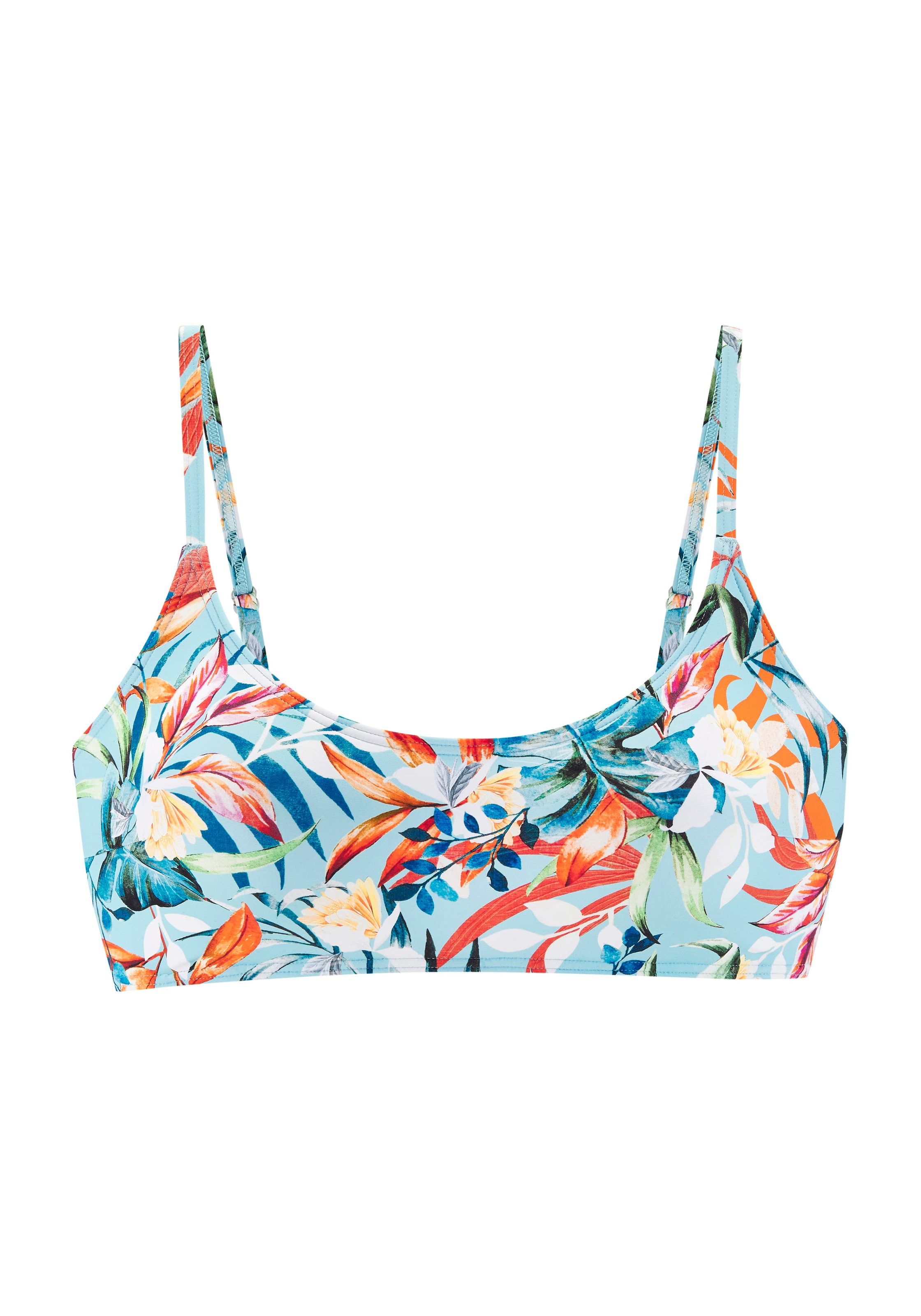 Venice Beach Bustier-Bikini-Top "Caru" mit modernem Allover-Print günstig online kaufen