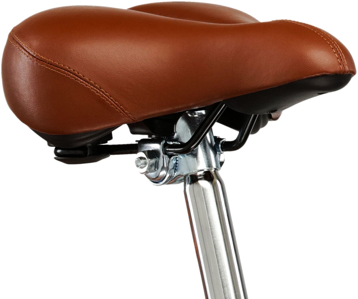 Kross Cityrad »Citybike Damen 28" Sentio Classic braun 7 Gänge mit Beleuchtung 2026« 7 Gang Shimano TOURNEY TY200 Schaltwerk Kettenschaltung Rahmen aus Aluminium Performance