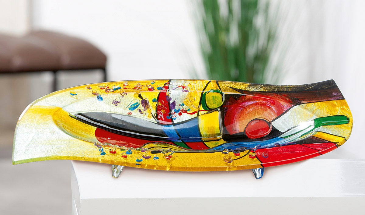 Casablanca by Gilde Dekoschale "Schale Silhouette" günstig online kaufen