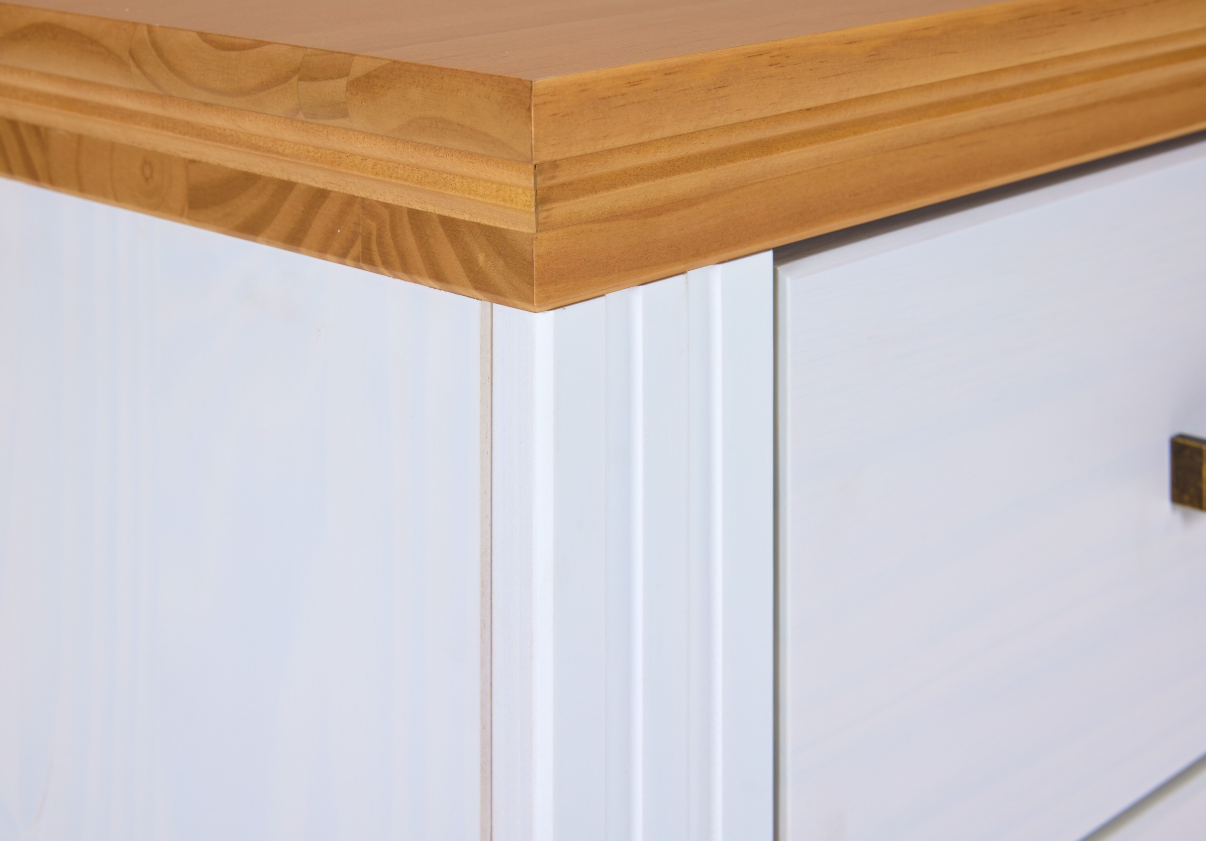 Inter Link Nachtkommode »Nachtkommode Maluno« 1 Stk. tlg. Kiefer Massiv, Soft-Close, Stauraum, BxTxH: ca. 68 x 41 x 53,2 cm