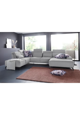 sit&more Wohnlandschaft, 15 cm Fußhöhe, inklusive Sitztiefenverstellung und... kaufen sit&more Wohnlandschaft, 15 cm Fußhöhe, inklusive Sitztiefenverstellung und... kaufen