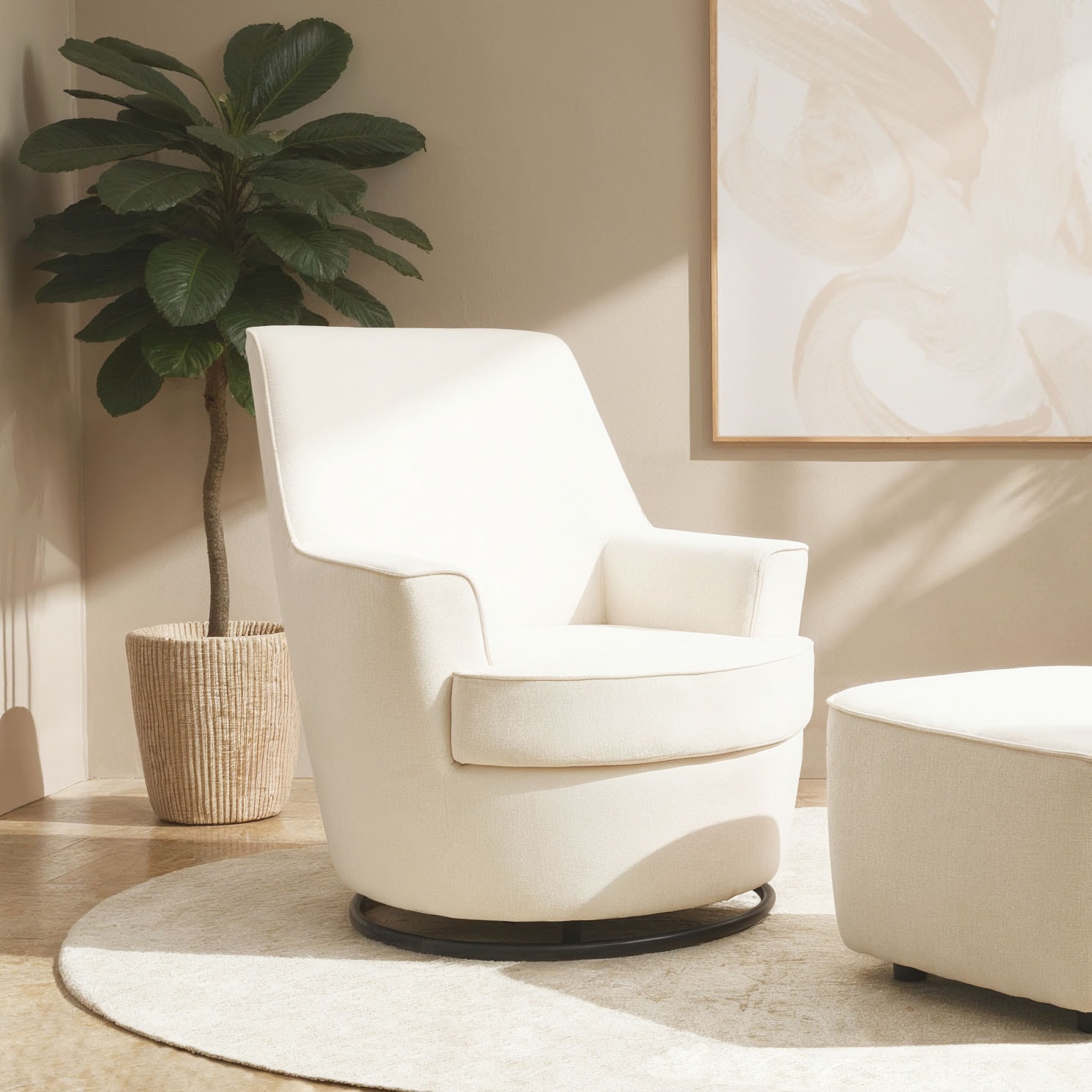 Home affaire Drehsessel "HETTY, Drehsessel mit Wippfunktion, Lese-Sessel in günstig online kaufen