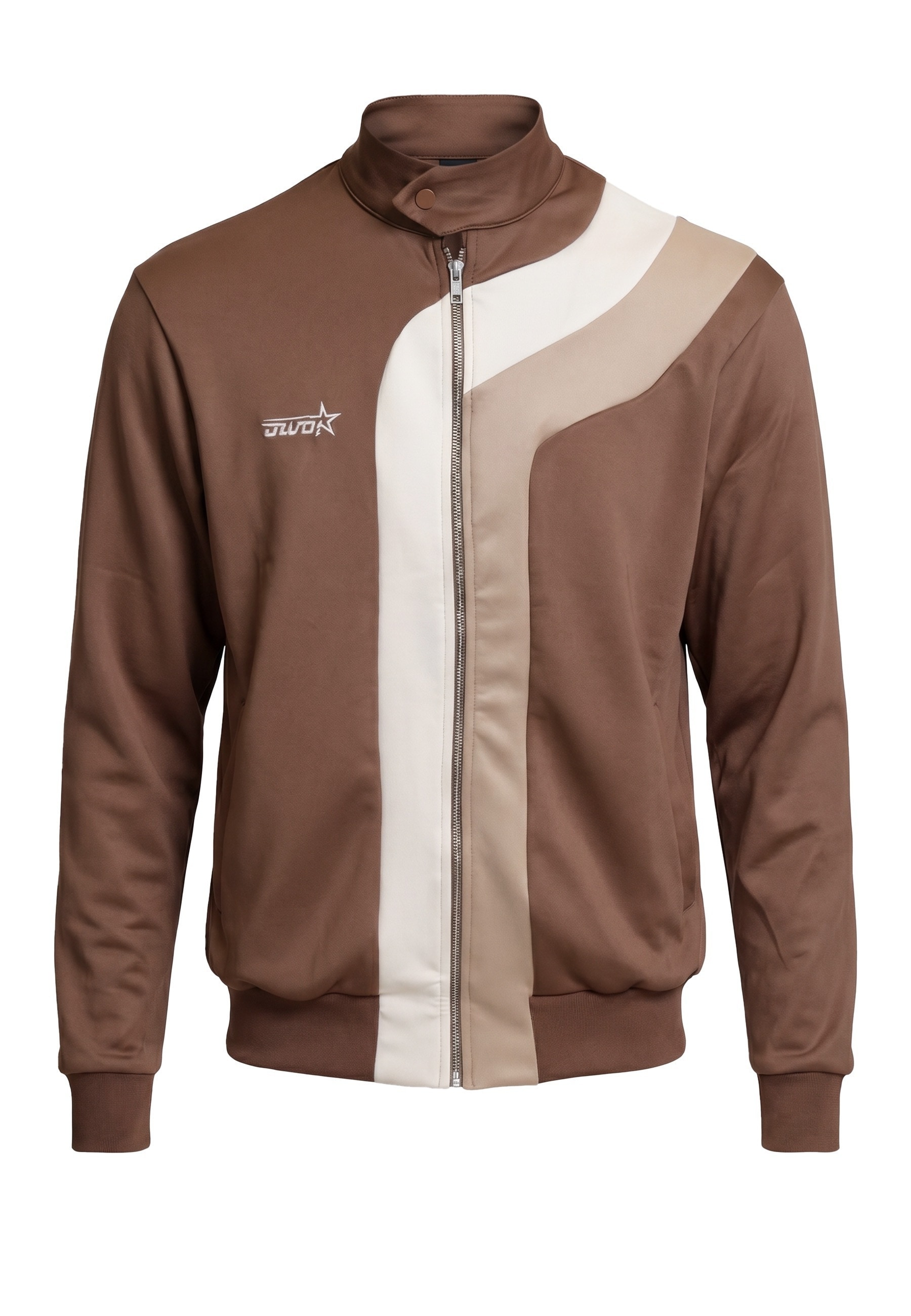 DEF Trainingsjacke "DEF DWD Tapioca Übergangsjacken" 1 Stk. tlg. ohne Kapuze