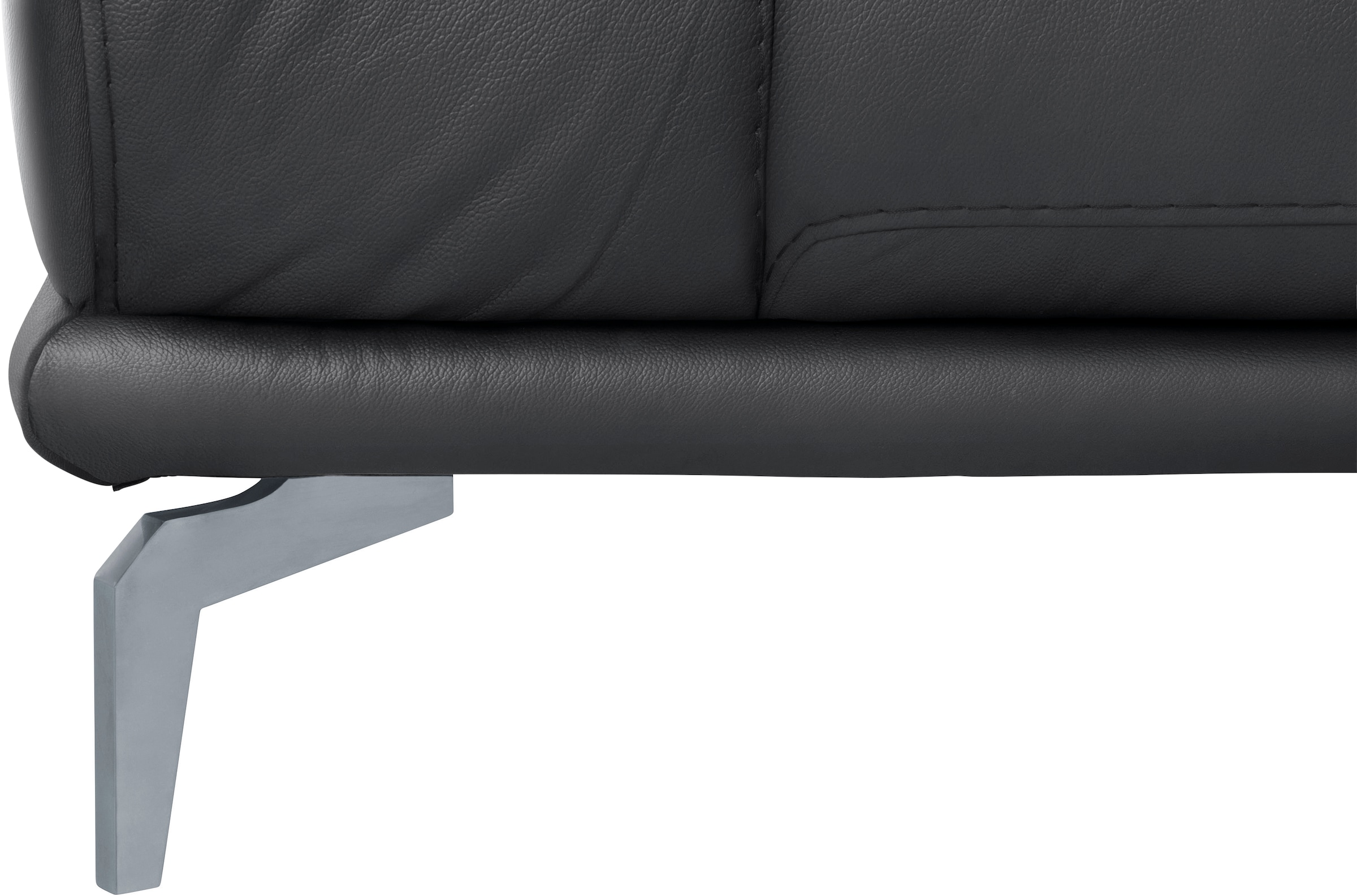 W.SCHILLIG 2,5-Sitzer »montanaa« mit Metallfüßen in Silber matt, Breite 232 cm