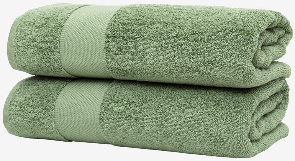 Wolkenfeld Duschtücher "Premium Low-Twist Baumwolle 550 g/m² – 2 große Dusc günstig online kaufen