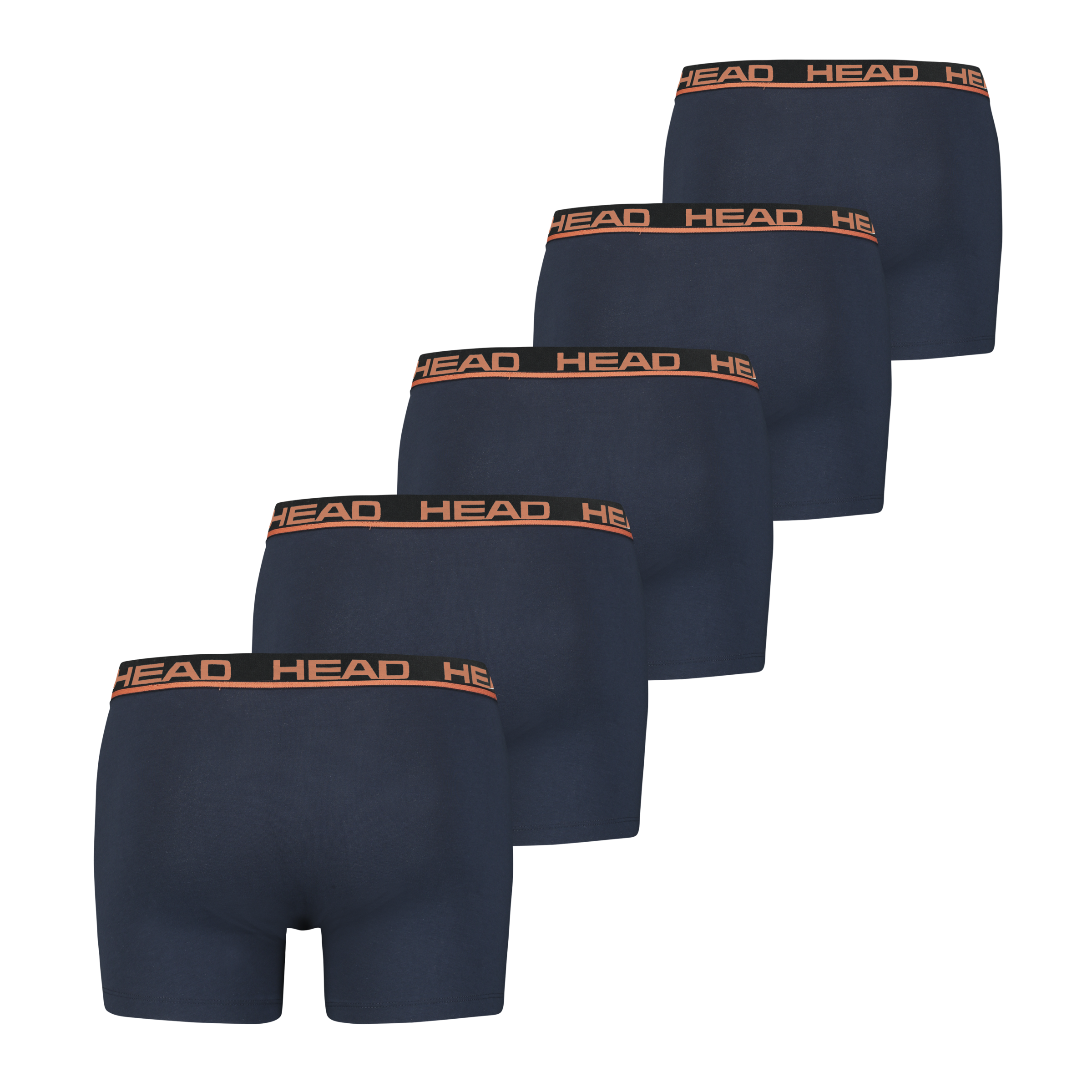 Head Boxershorts »HEAD BASIC BOXER 5P ECOM«, (5er Pack), mit elastischem Logobund