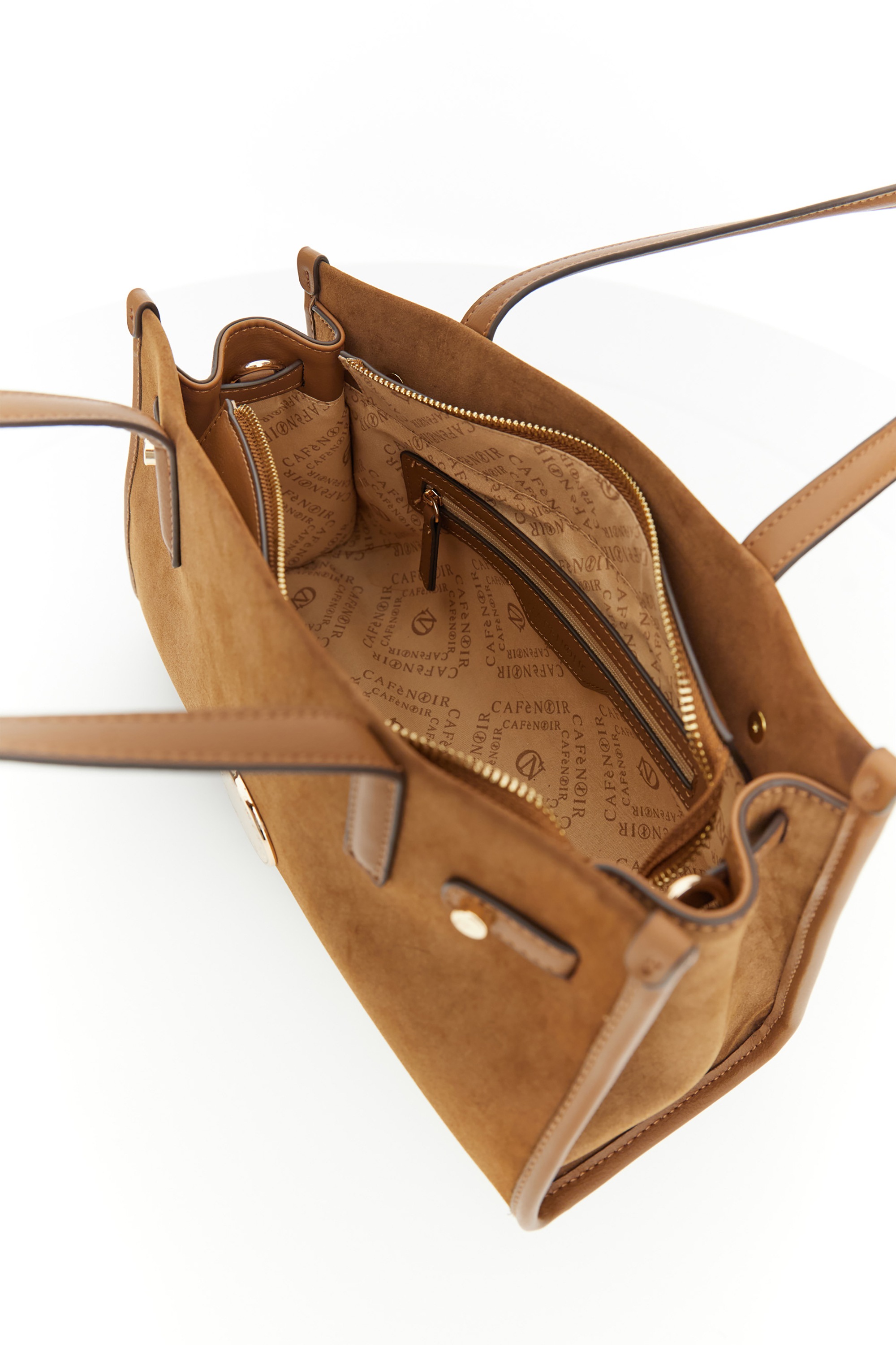 CAFèNoir Schultertasche »SHOULDER BAG WITH STRAP C3JV0091 Damen« Schultertasche Damen, Abendtasche, Handtasche, Fashion, Lifestyle