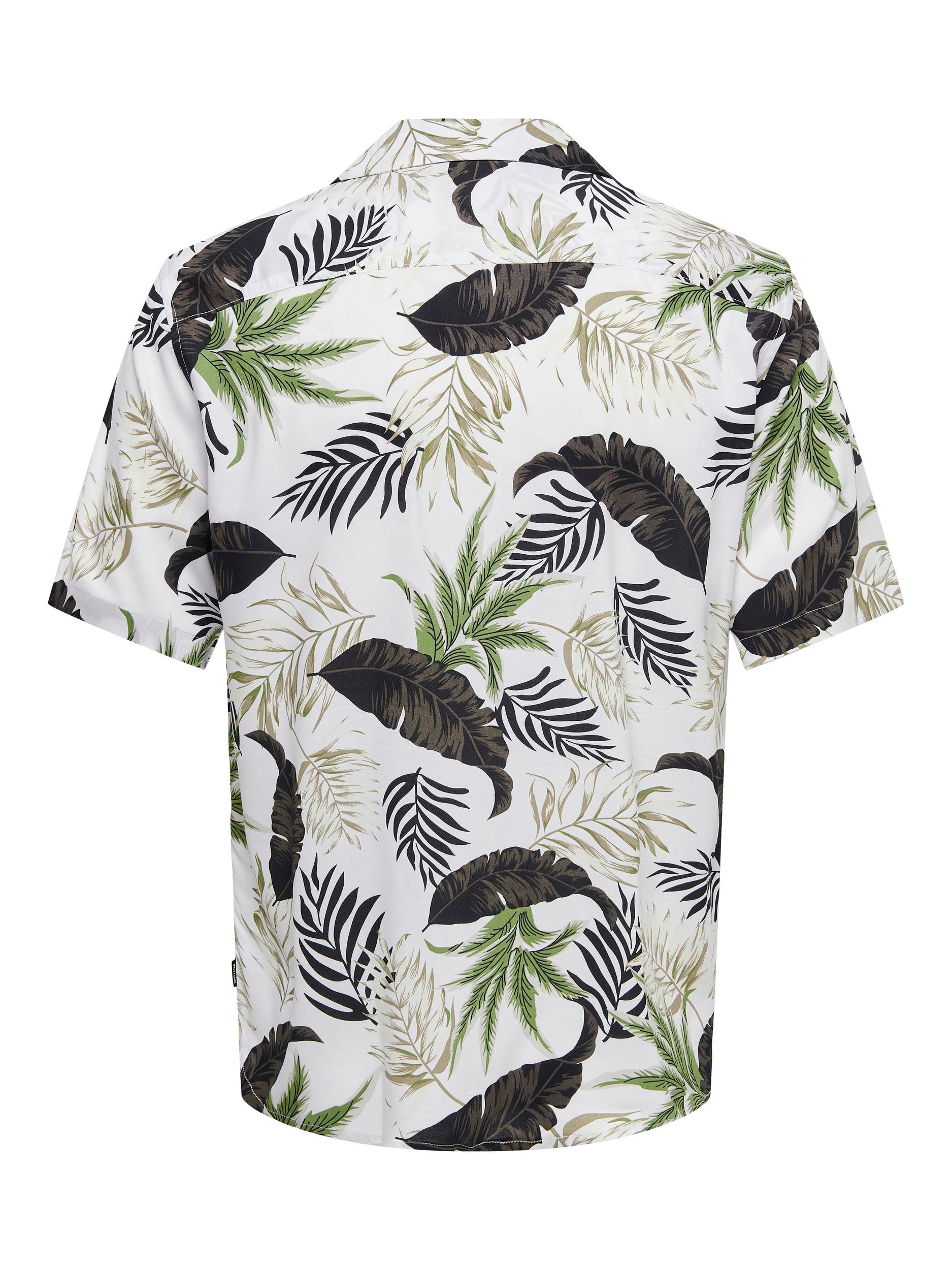 ONLY & SONS Hawaiihemd »ONSWAYNE LIFE AOP SS VISCOSE SHIRT NOOS«