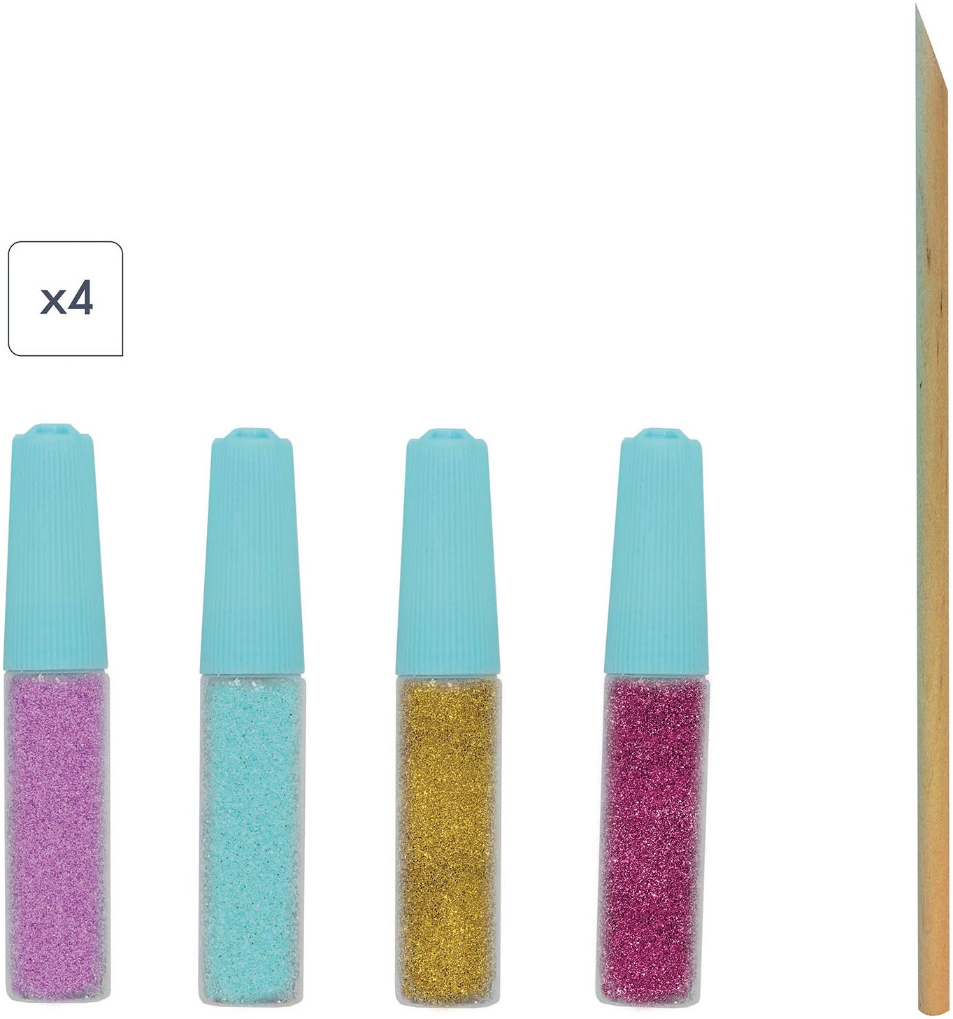 Janod Kreativset »Glitter und Sand - Glitzernde Tiere«