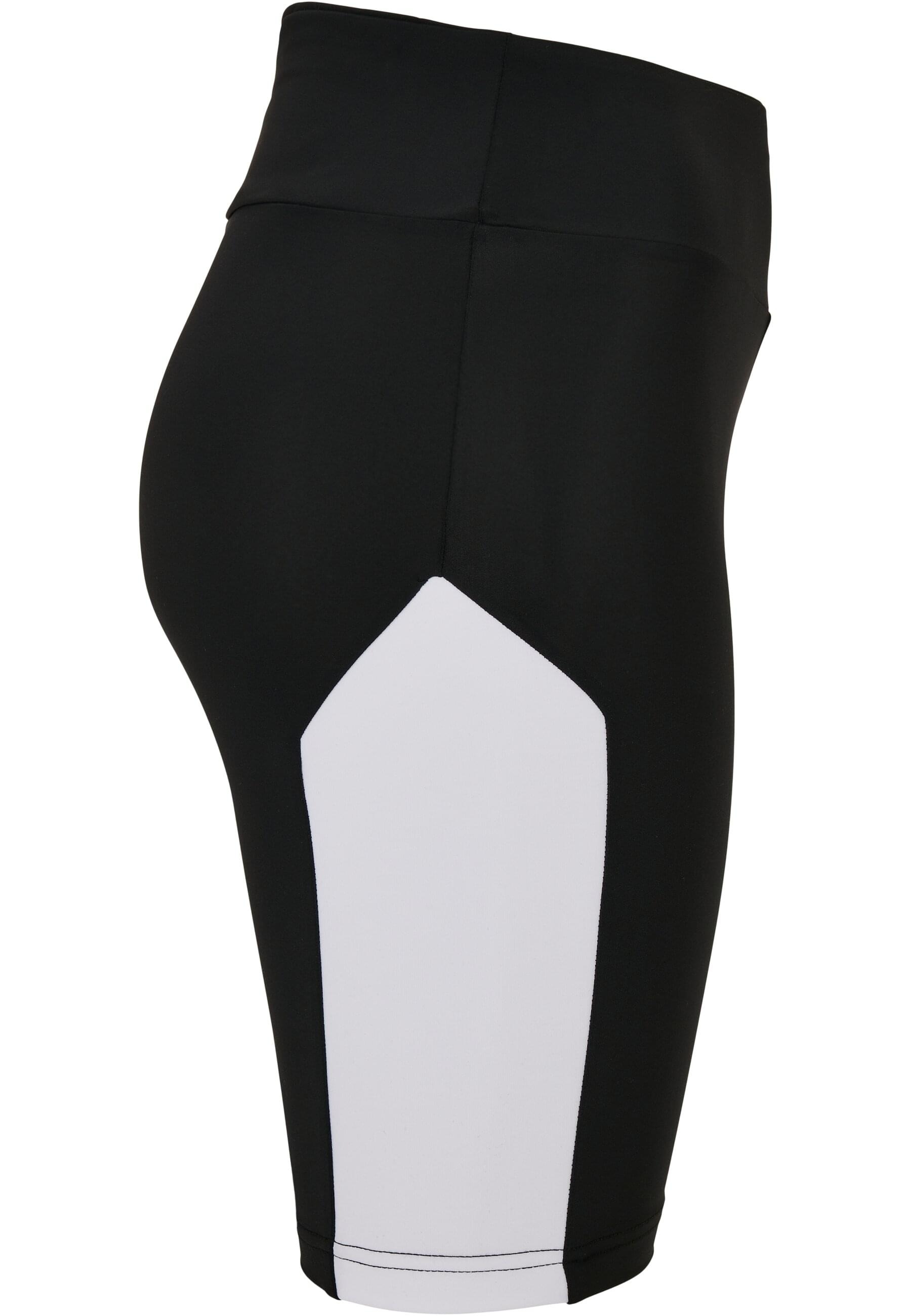 URBAN CLASSICS Radlerhose »Urban Classics Damen Ladies Color Block Cycle Shorts«, (1 tlg.)
