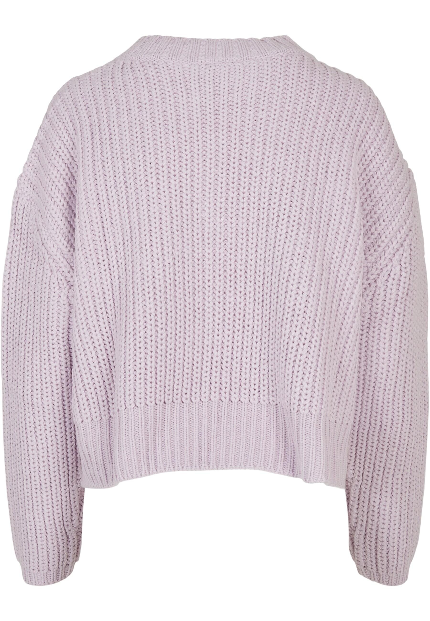 URBAN CLASSICS Rundhalspullover »Urban Classics Damen Ladies Wide Oversize Sweater«, (1 tlg.)