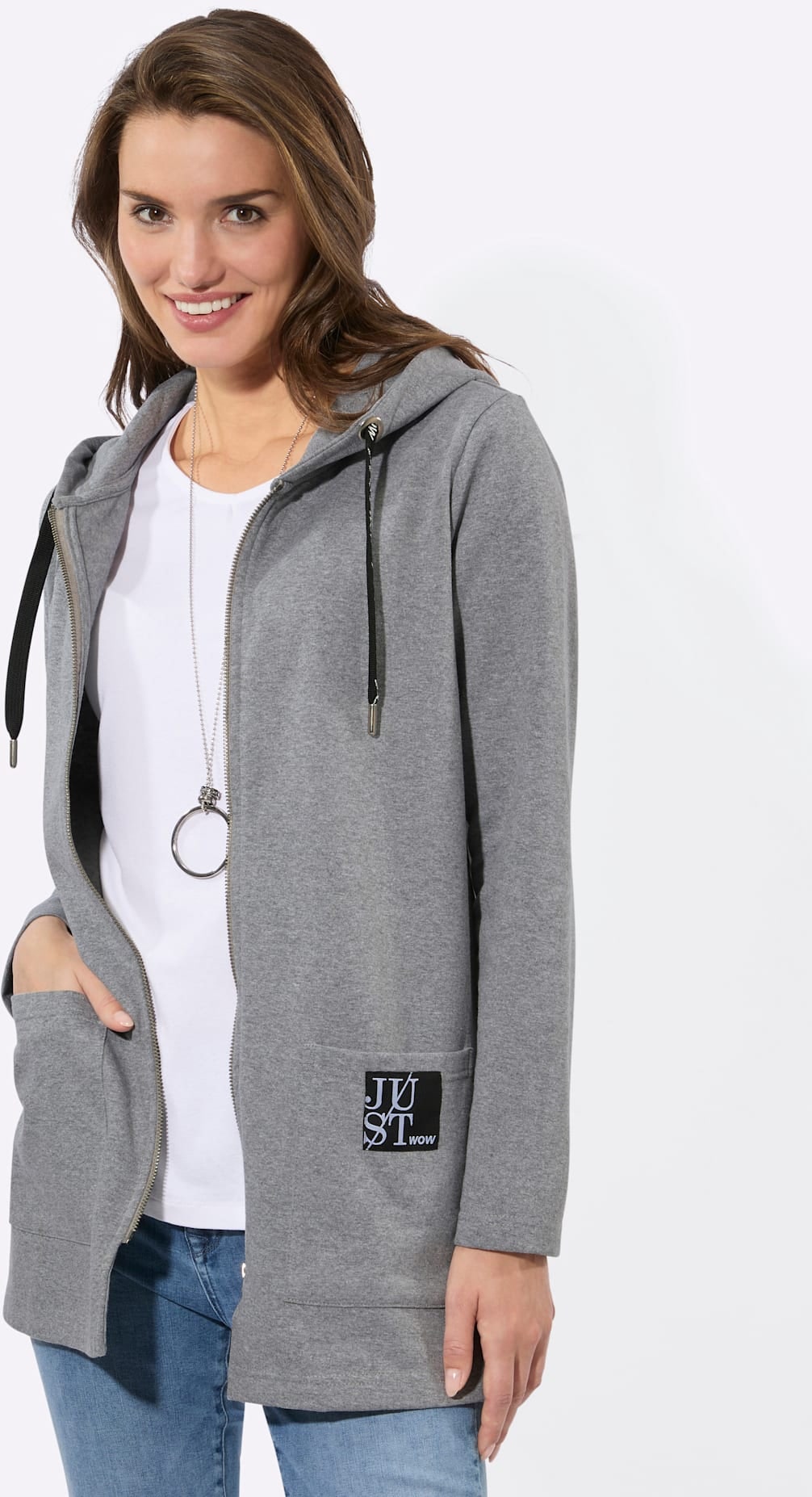 Inspirationen Shirtjacke "Sweatjacke" 1