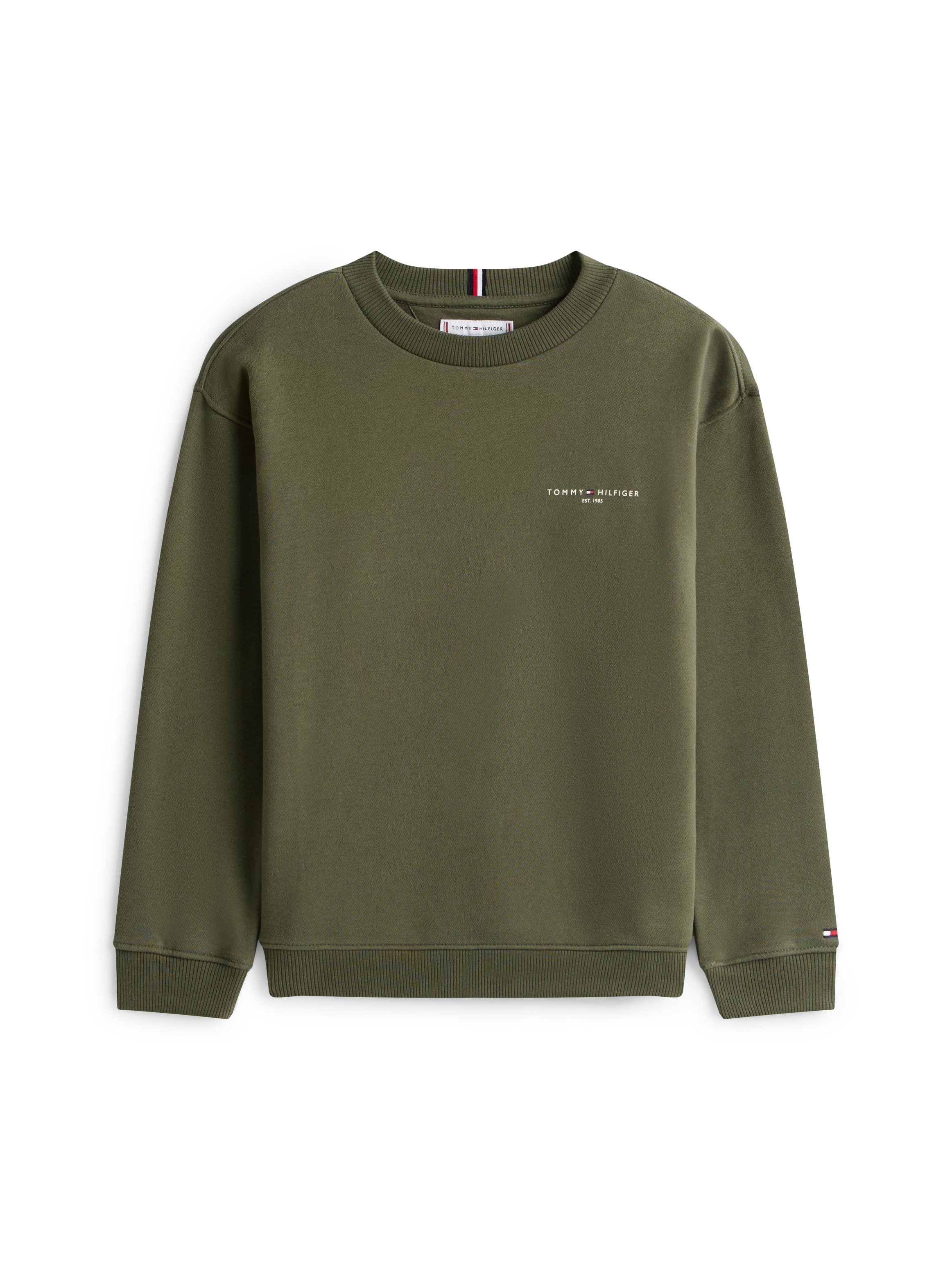 Tommy Hilfiger Sweatshirt »MINI CORP C-NECK«, Kinder bis 16 Jahre, für Jungen und Mädchen, regular fit
