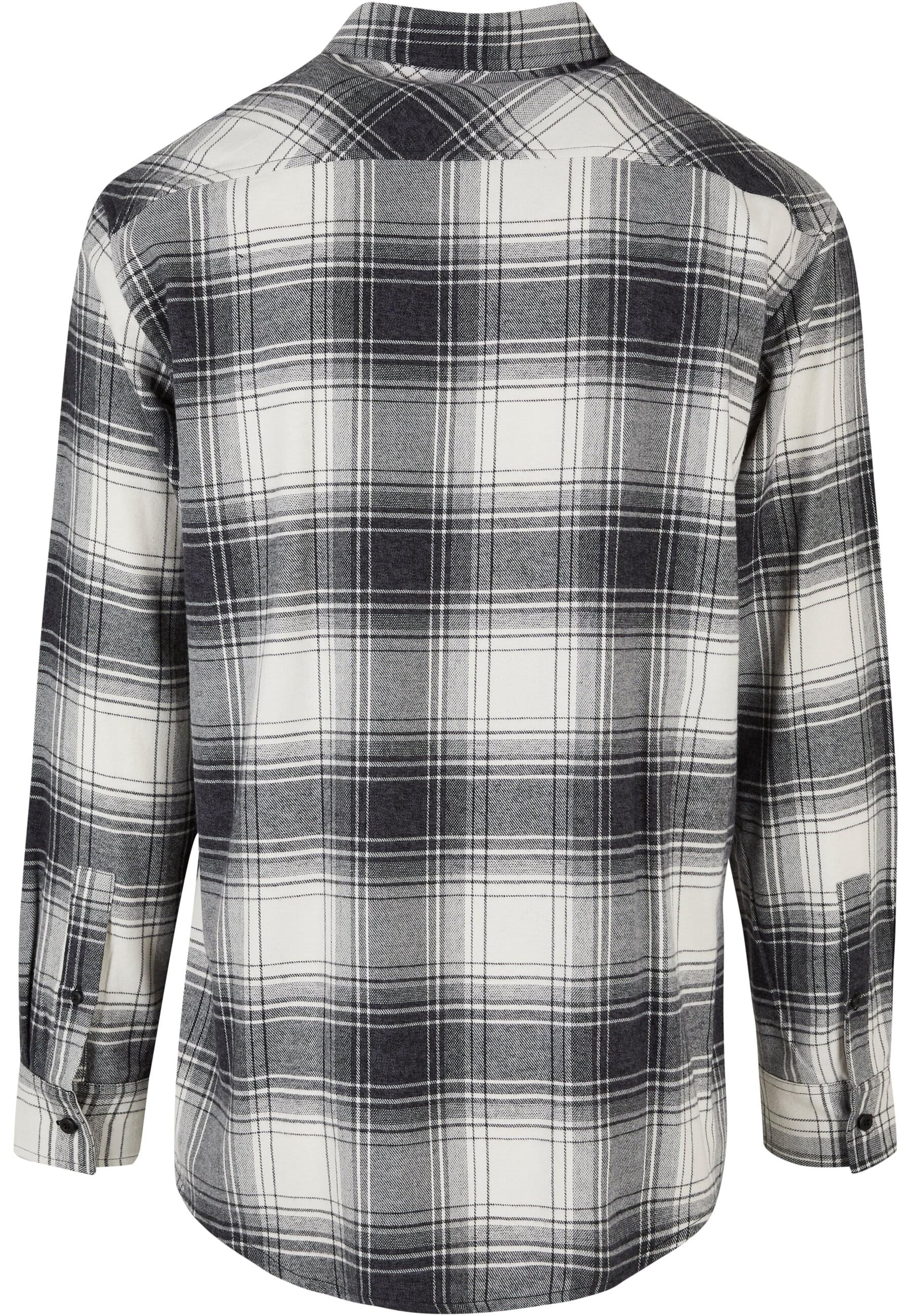 URBAN CLASSICS Langarmhemd "Urban Classics Herren Mock Check Shirt", (1 tlg günstig online kaufen