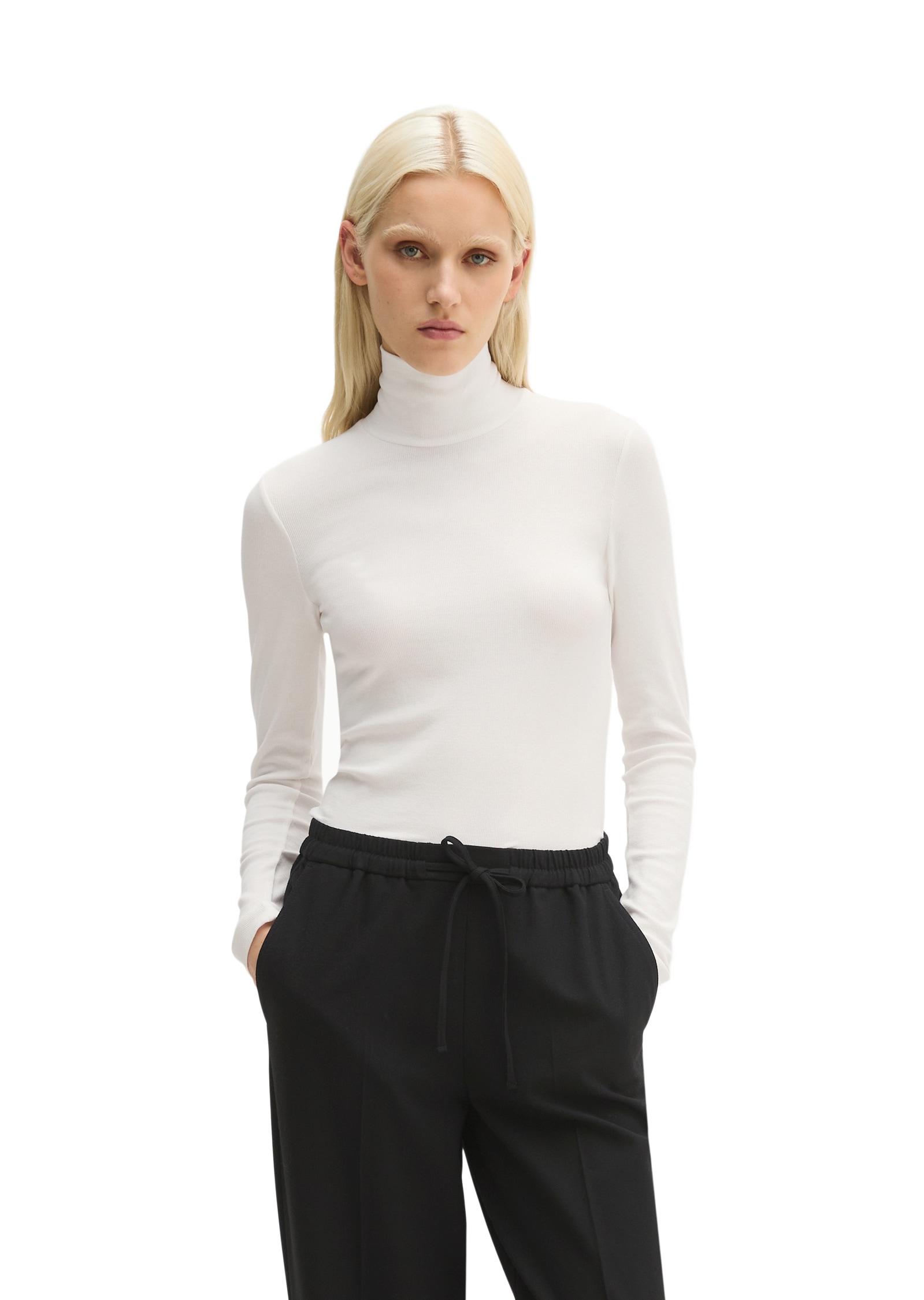 Marc OPolo Langarmshirt "aus TENCEL™ Modal-Baumwolle-Mix"