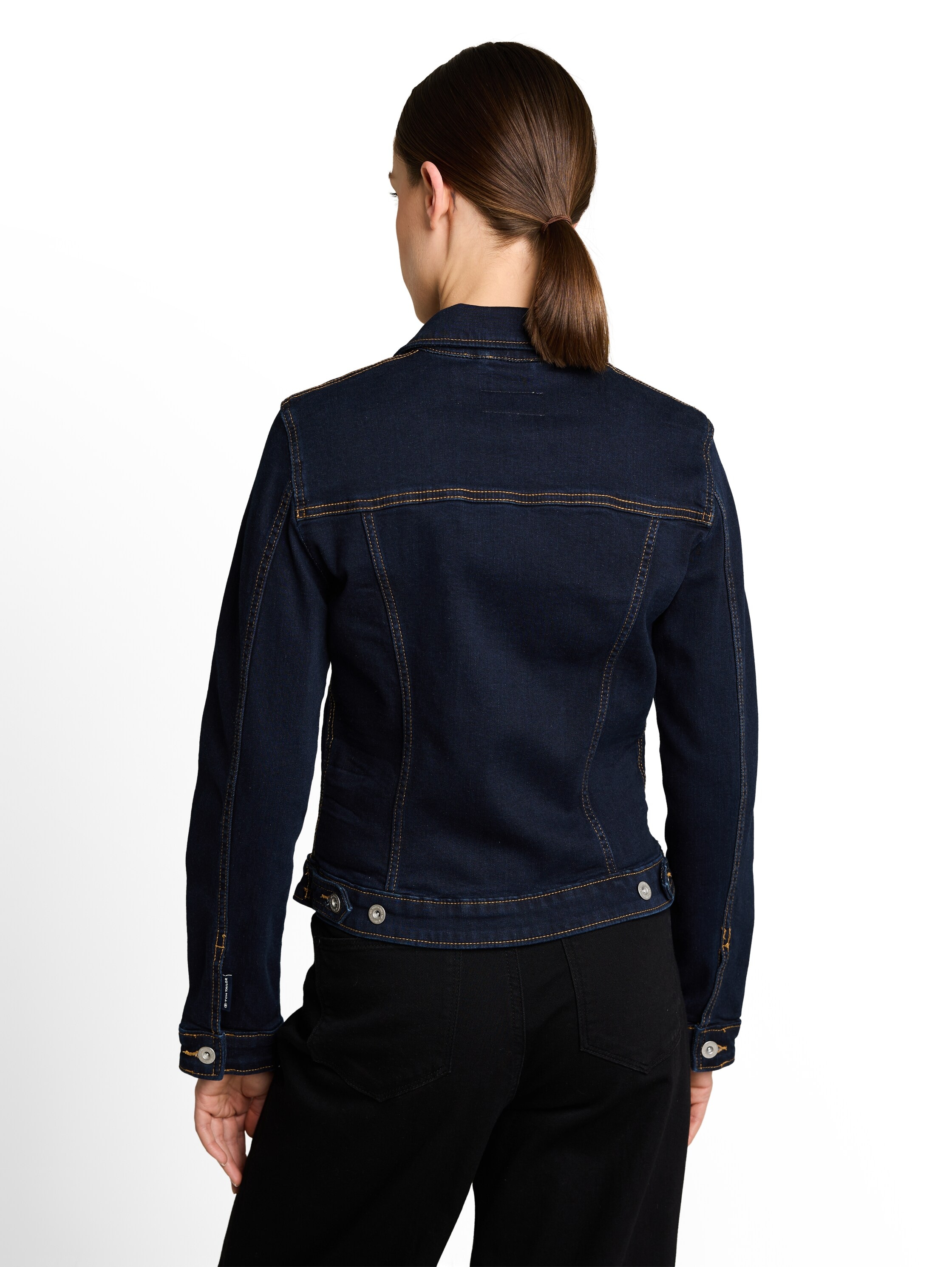 TOM TAILOR Jeansjacke ohne Kapuze mit Stretch