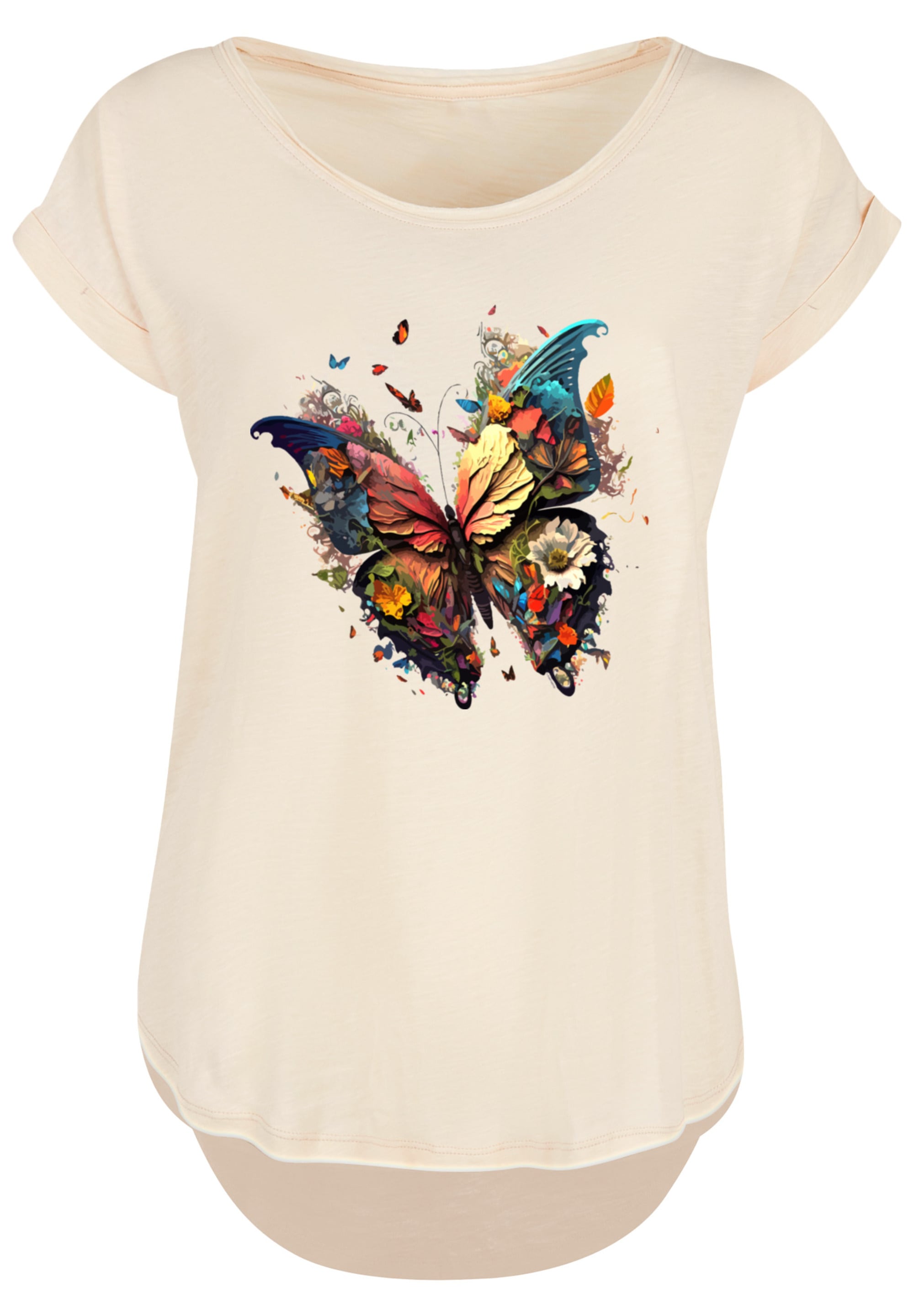 F4NT4STIC T-Shirt "Schmetterling Bunt", Print günstig online kaufen