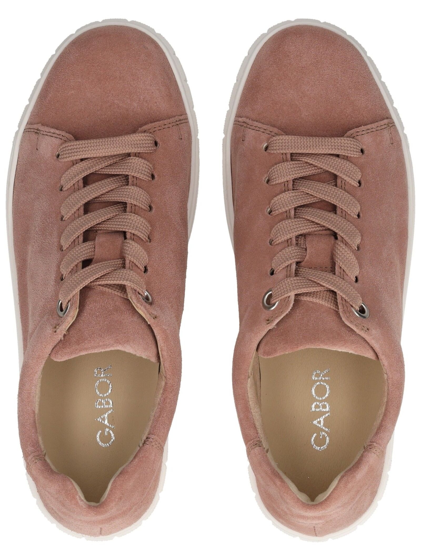 Gabor Comfort Sneaker Leder Dunkelrosa 38 6