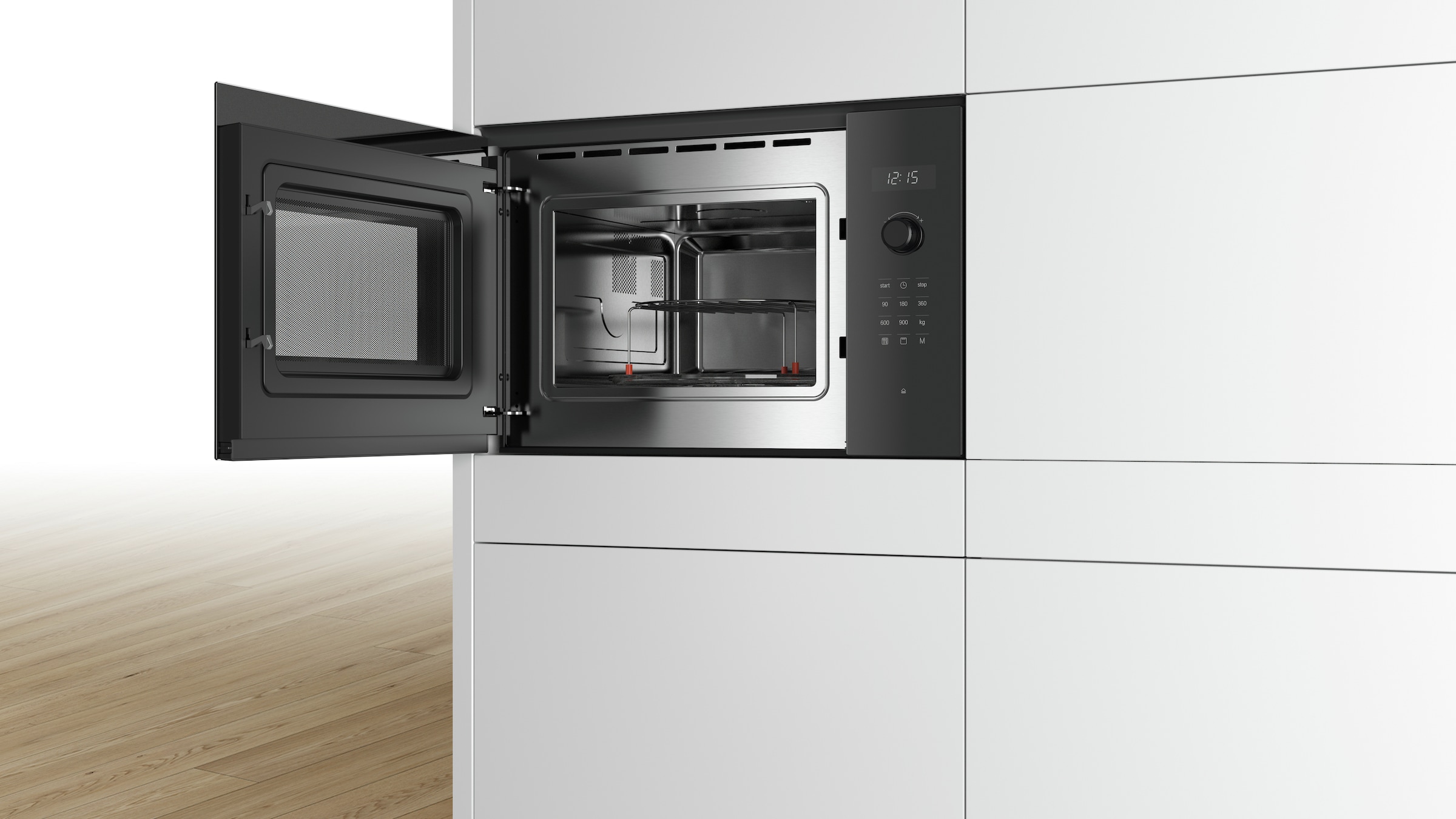 BOSCH Einbau-Mikrowelle »BEL554MB0«, Mikrowelle-Grill-Grill, 1450 W