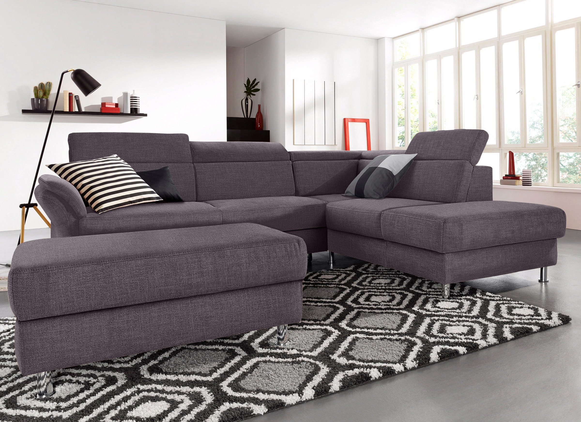 sit&more Sit&more Ecksofa »Avignon L-Form« su K...