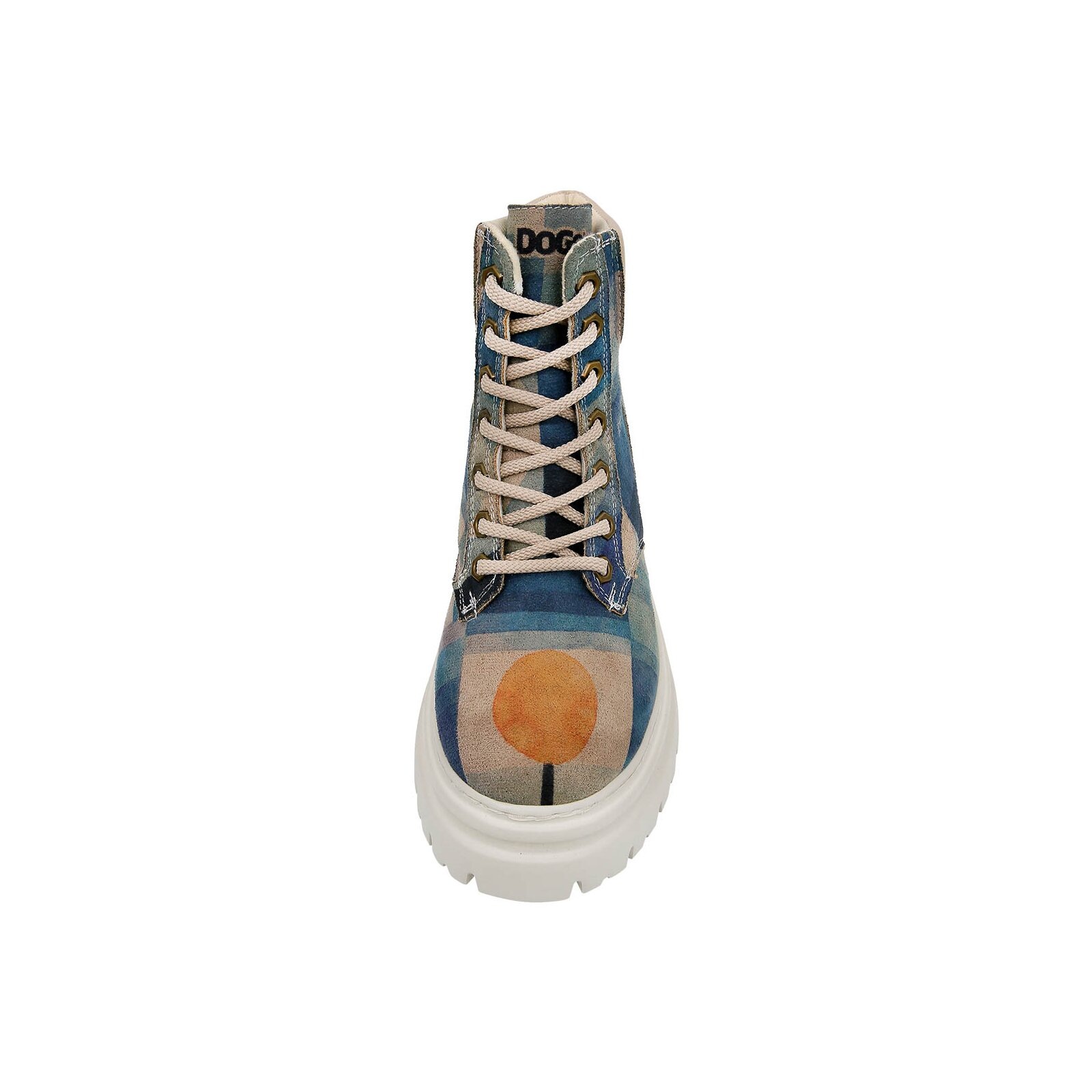 DOGO Schnürstiefelette »Nimble Platform Boot Be-Different Damen Stiefeletten«, Vegan