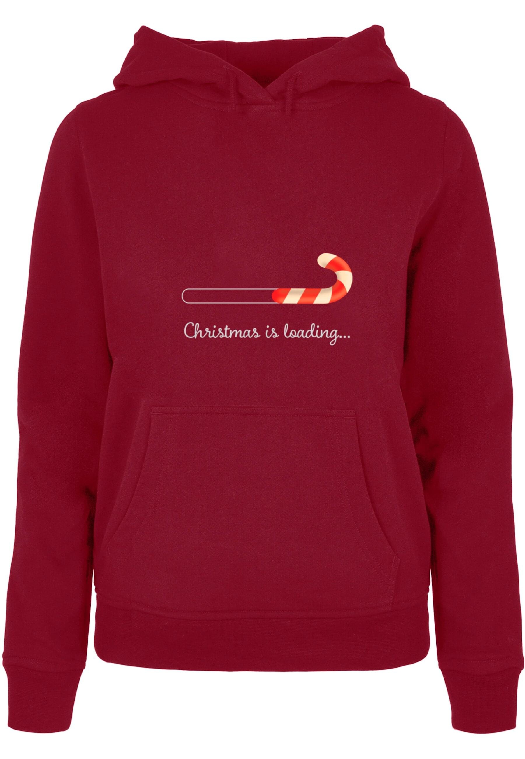 Merchcode Kapuzenpullover "Merchcode Damen Ladies Christmas Loading Basic Hoody"