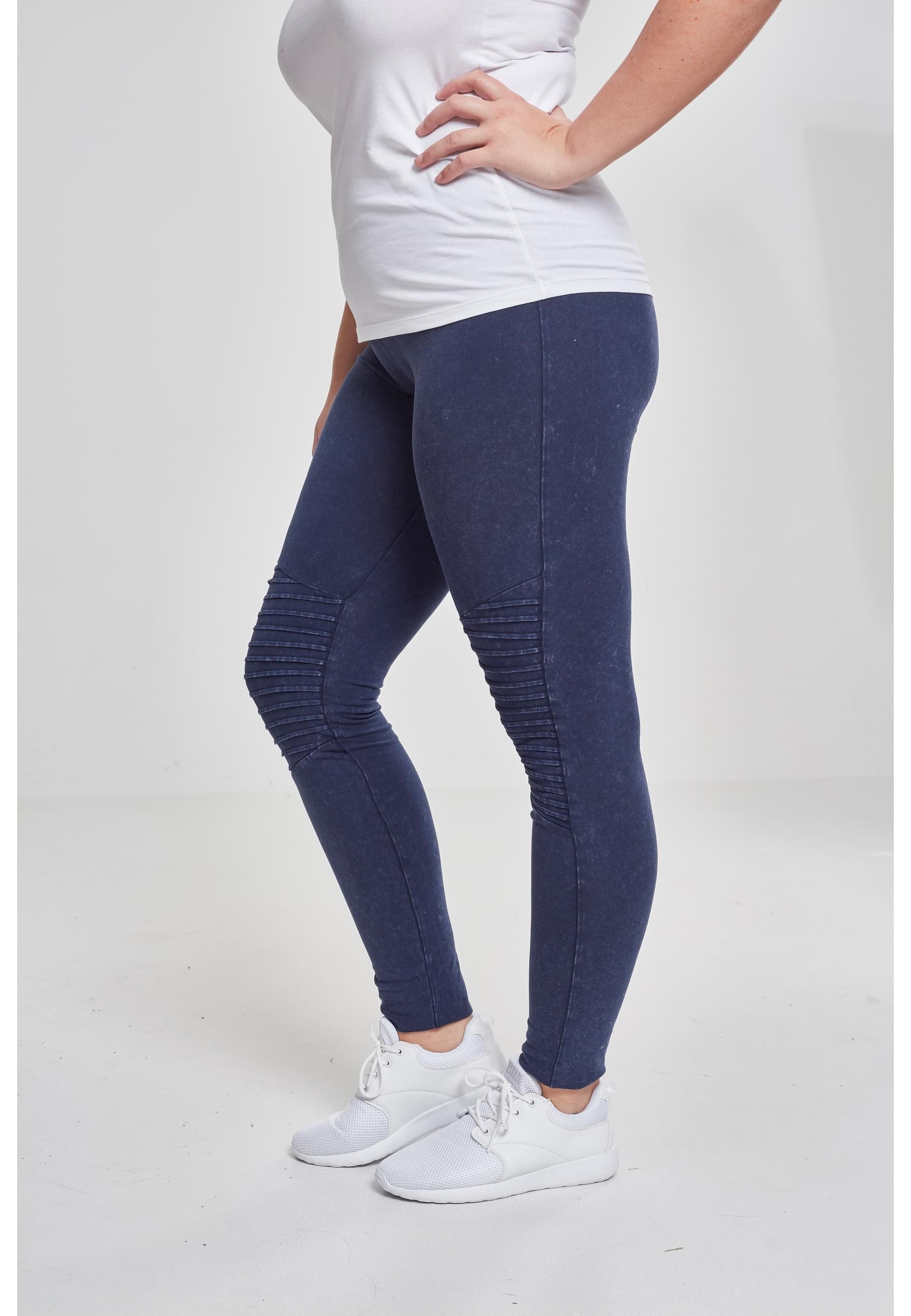 URBAN CLASSICS Leggings »Urban Classics Damen Ladies Denim Jersey Leggings«