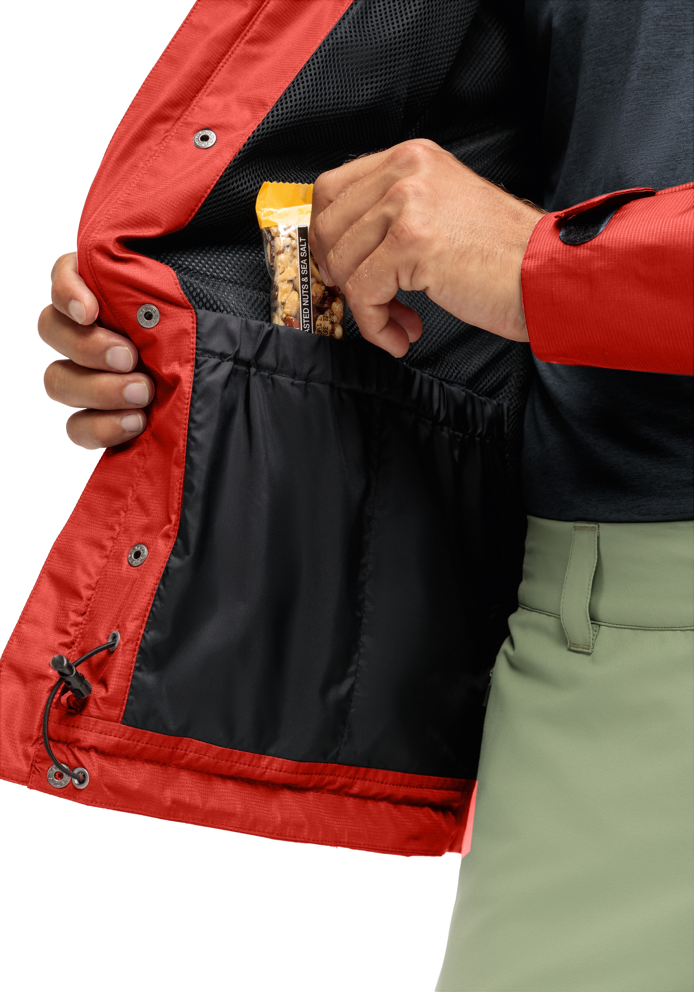 Maier Sports Outdoorjacke »Abbenstein M«, Herren Jacke wasserdicht, Funktionsjacke 2 Taschen außen + Innentasche