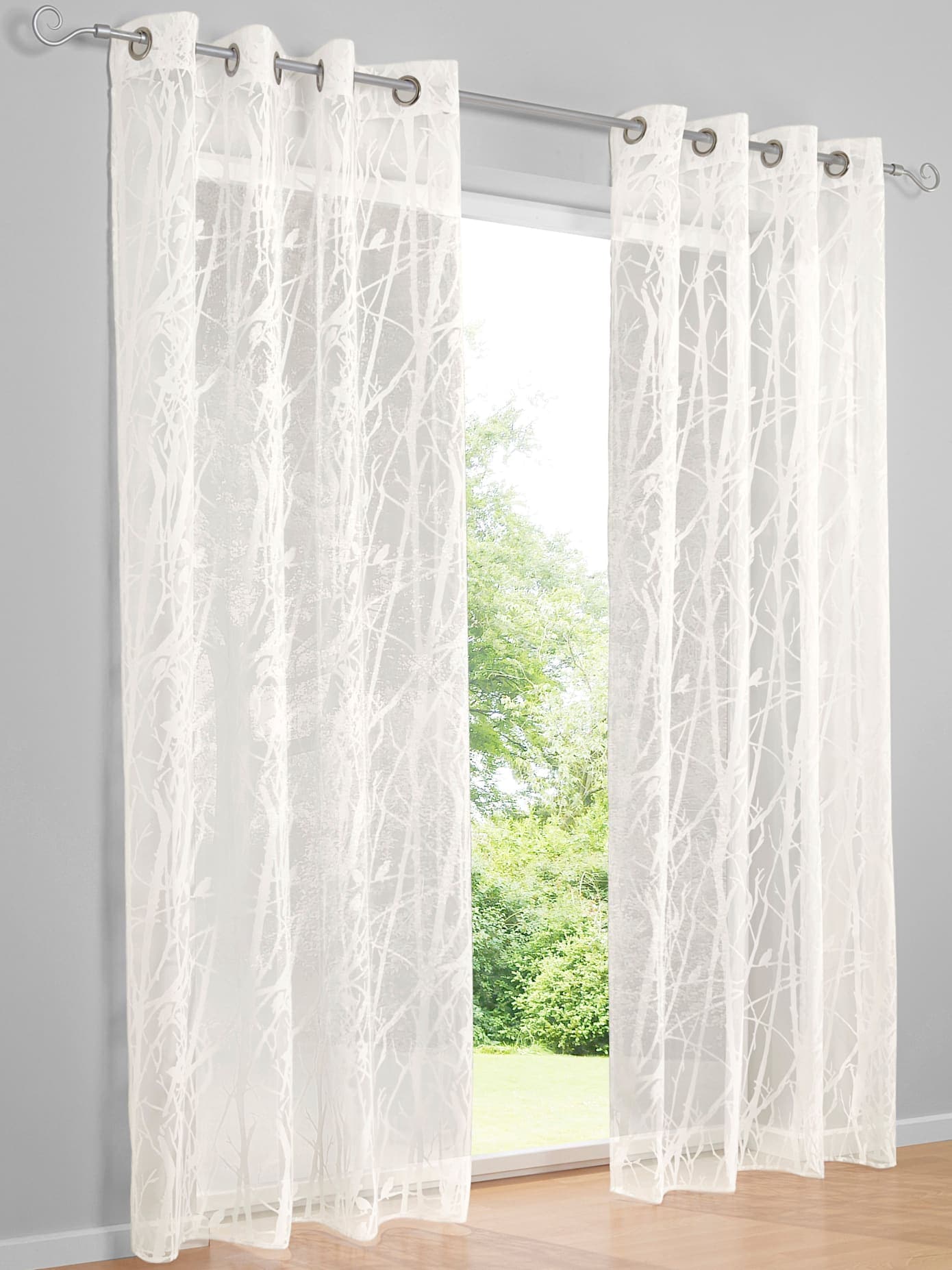heine home Gardine Ösen 1 Stk. tlg.