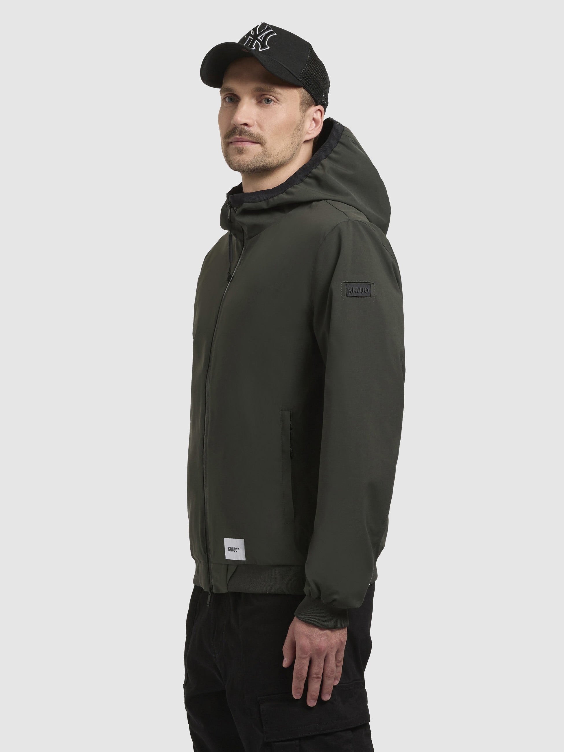 khujo Anorak »LARM«, mit Kapuze