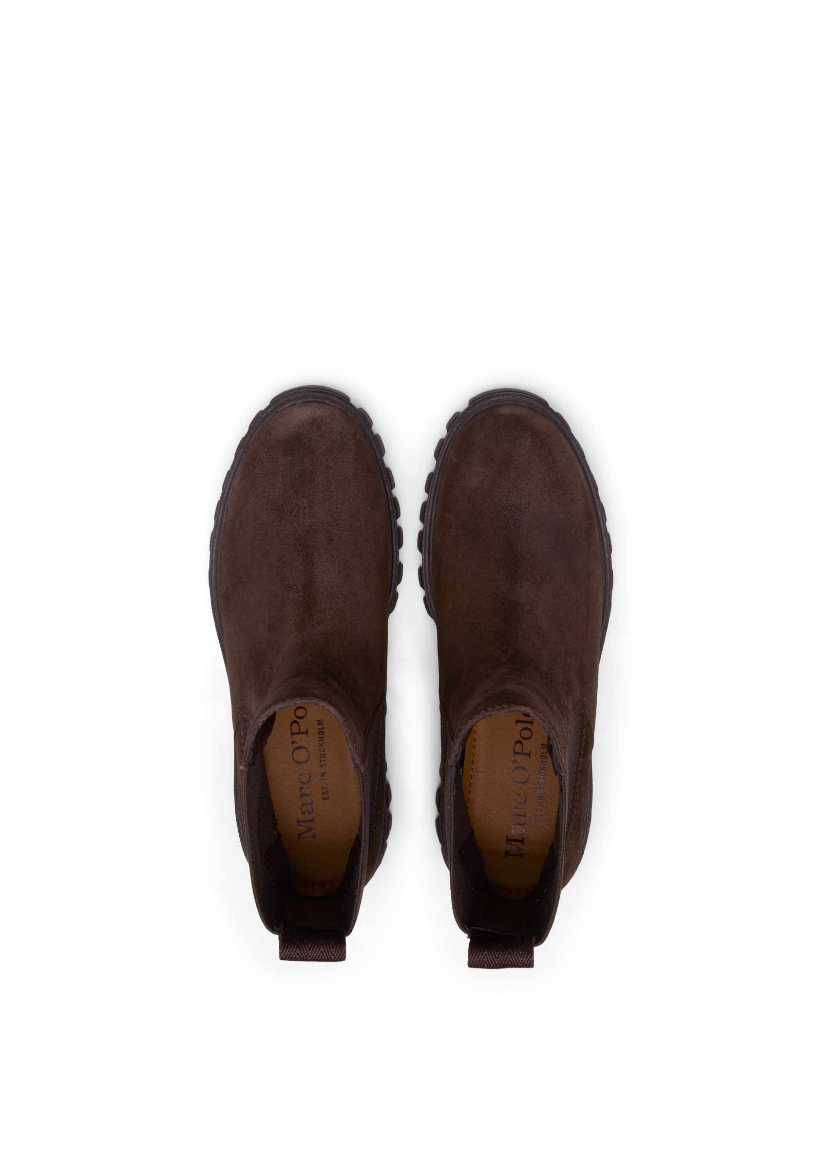 Marc O'Polo Chelseaboots »Model Vala 5«  Stiefelette, Plateauboots mit Stretcheinsatz