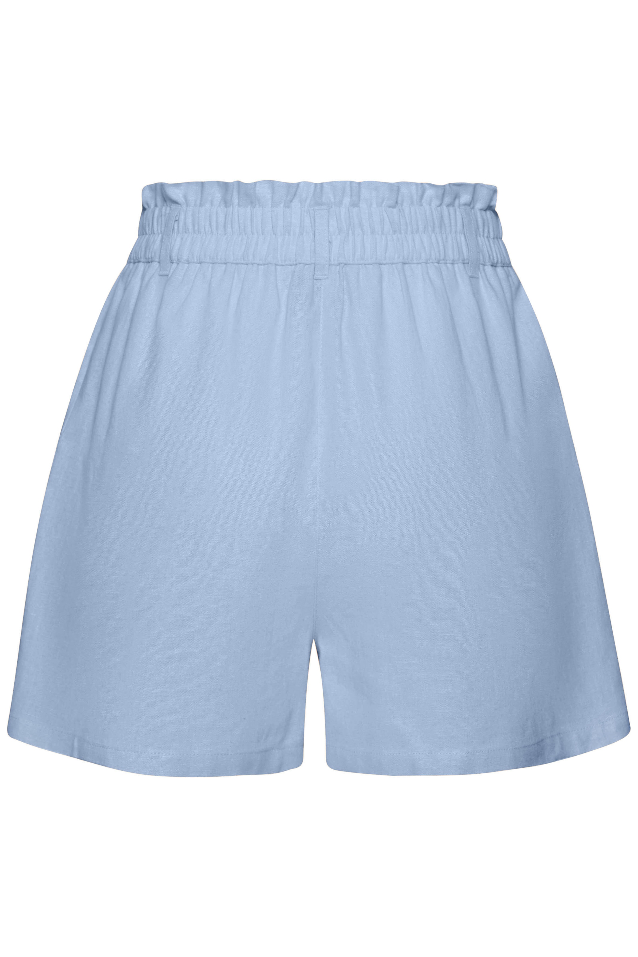 Buffalo Shorts, mit Leinenanteil, luftige kurze Hose mit Taschen, Sommer Shorts